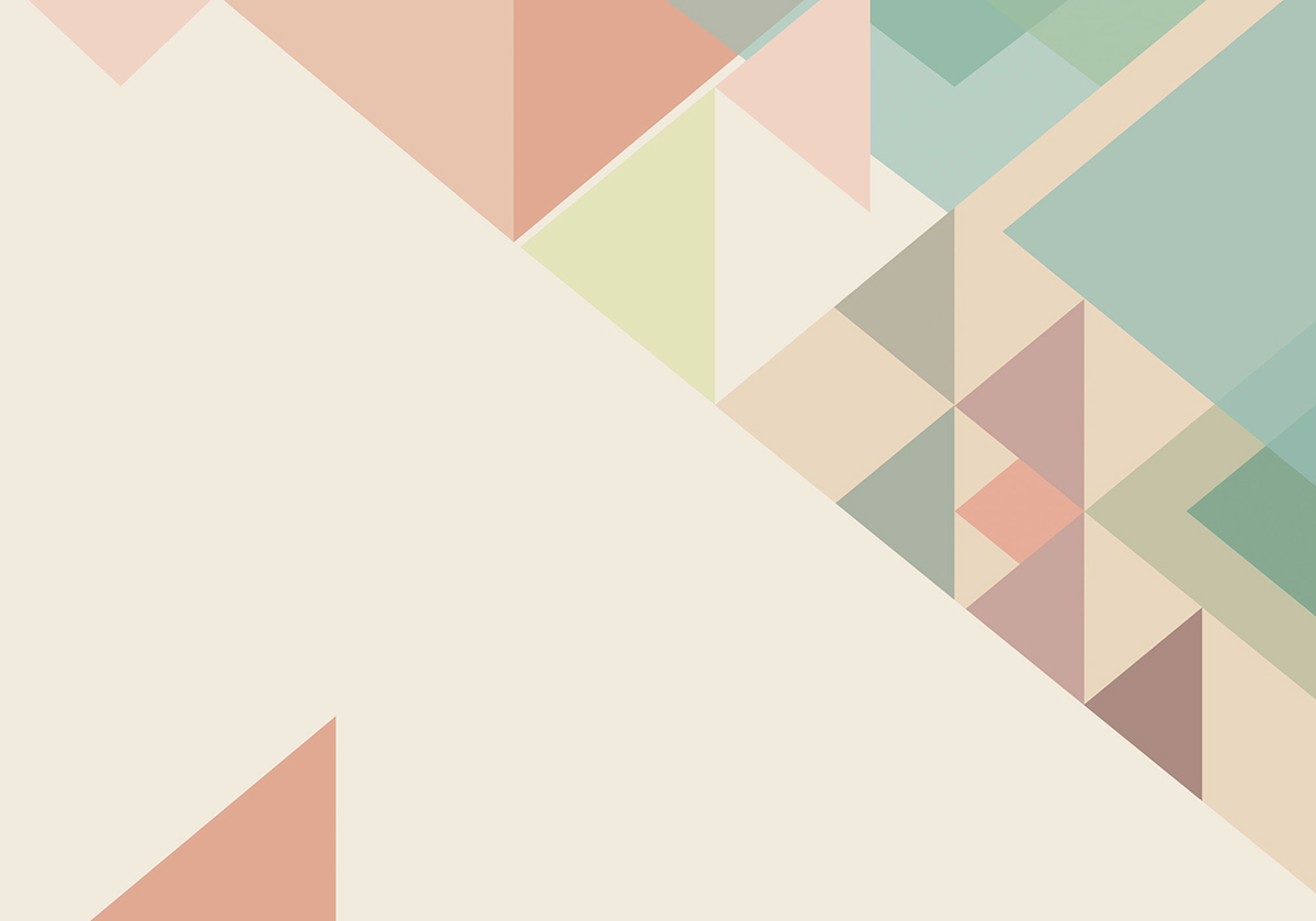 Papier peint panoramique Géométrique Delta - Papier Peint Komar Bauhaus