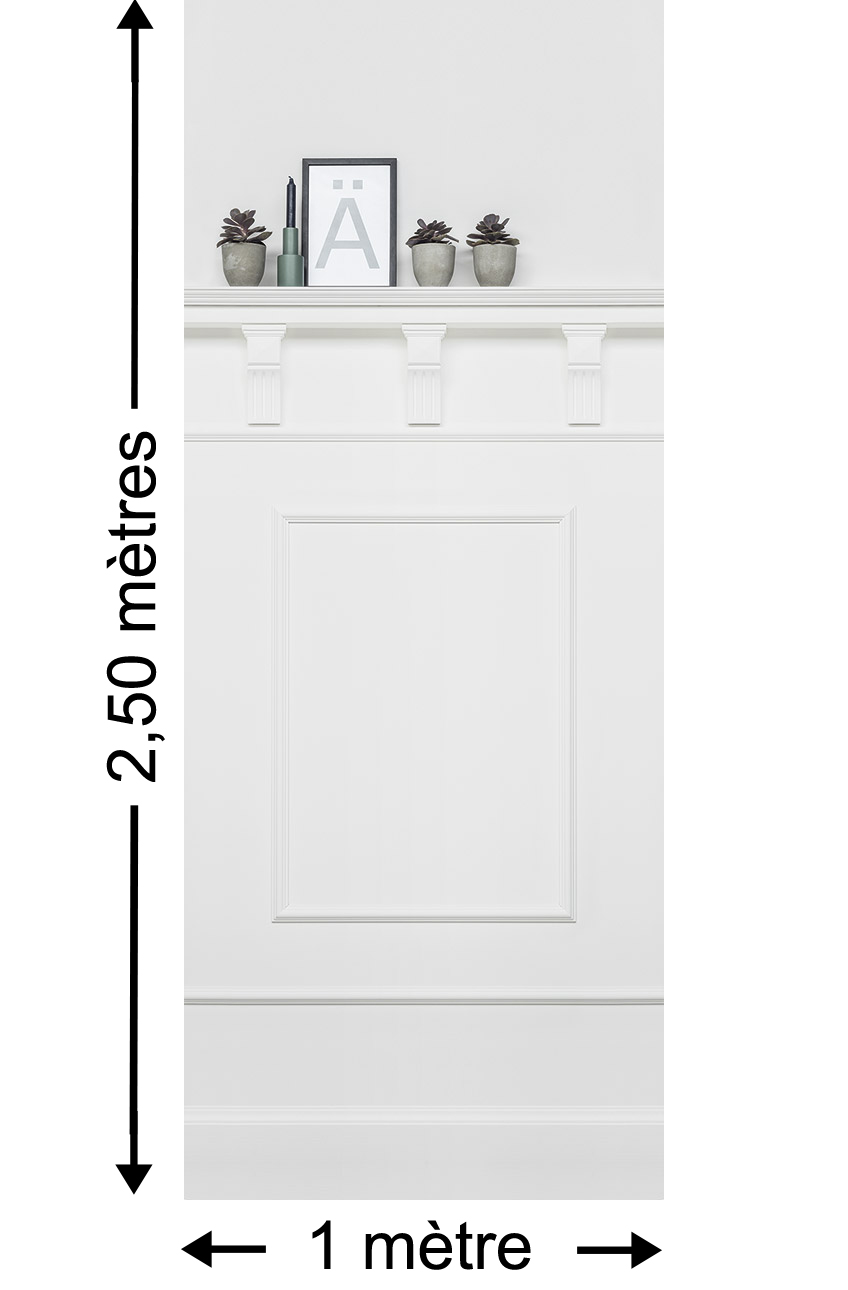 Panoramique Boiseries Picture - Papier peint Komar