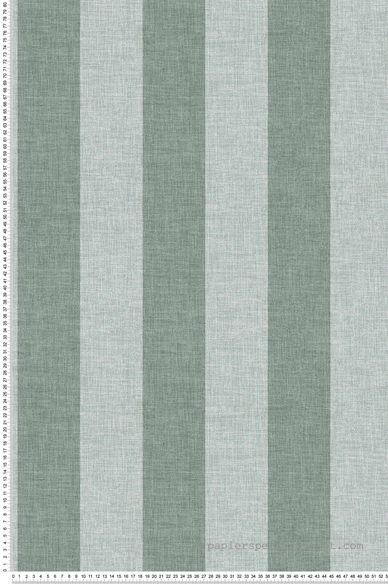 Papier peint Rayures Textiles vert - Esterel de Montecolino | Réf. MC-AN28217
