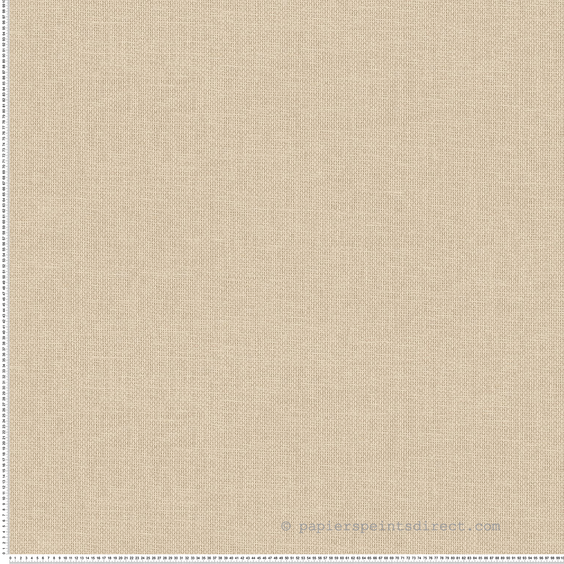 Papier peint Effet Toile Tissée Vannora sable - Tressora de Casamance | Réf. CAS-76921732
