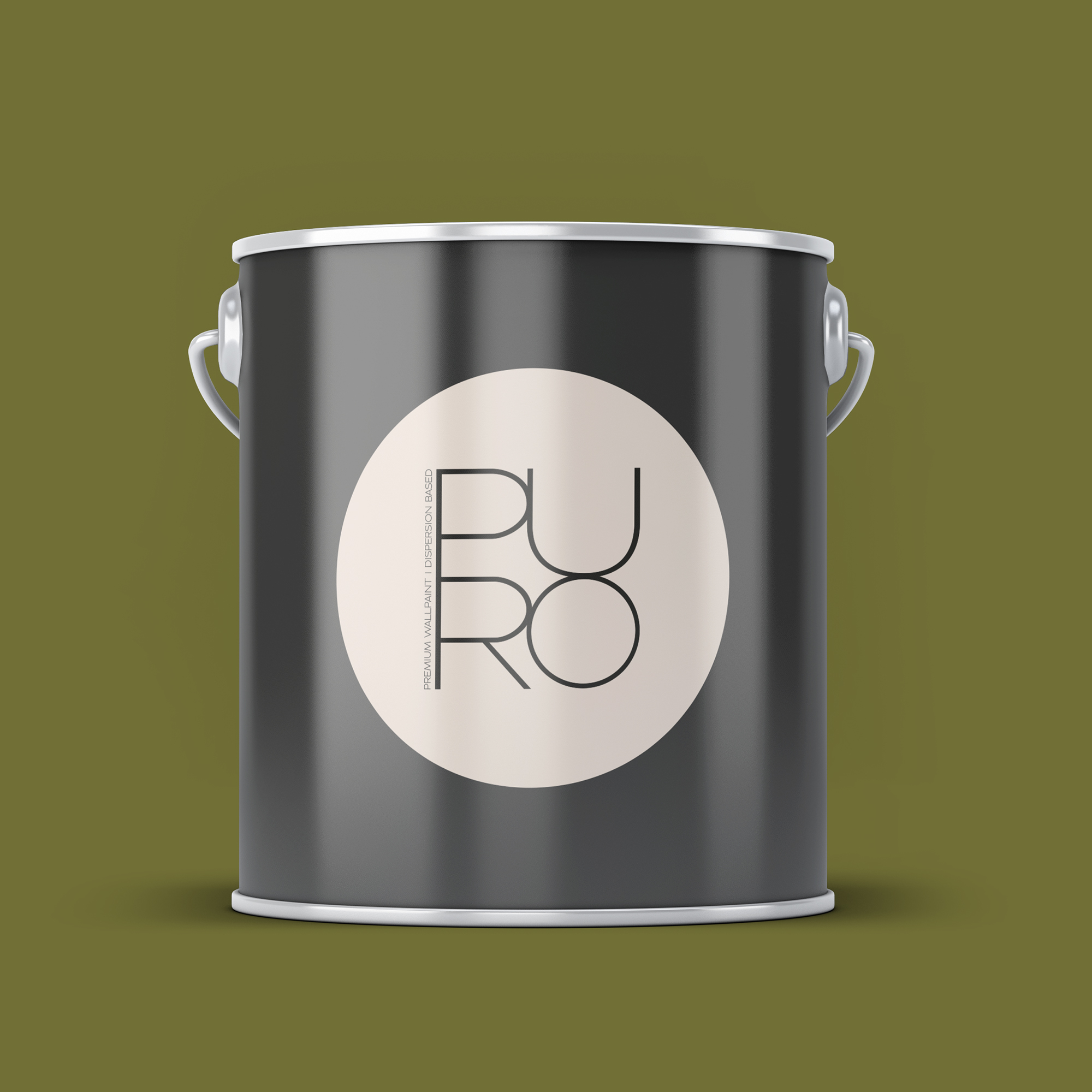 Image d'un pot de 5 litres de peinture Puro vert gentle lime  - c6009