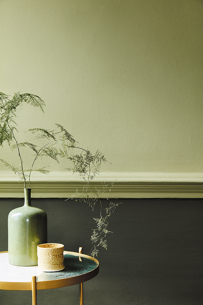 Ambiance peinture Little Greene Sir Lutyens' Sage 2