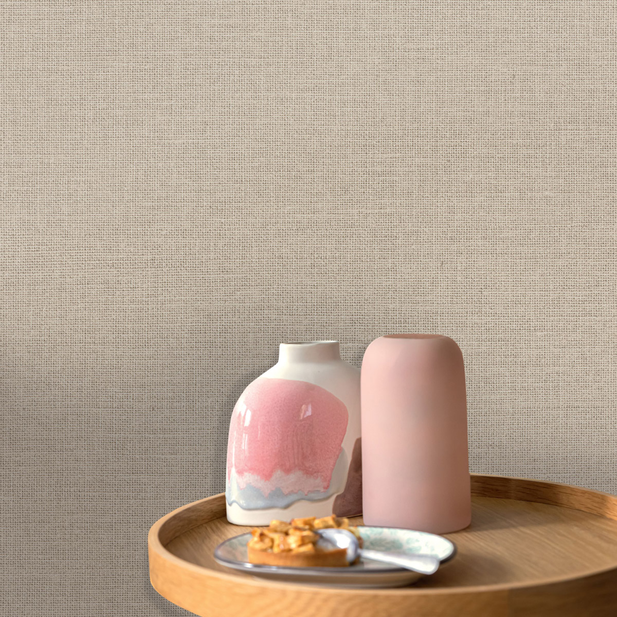 Papier peint Effet Toile de Jute ficelle - Reliefs de Casélio | Réf. RLF104011025