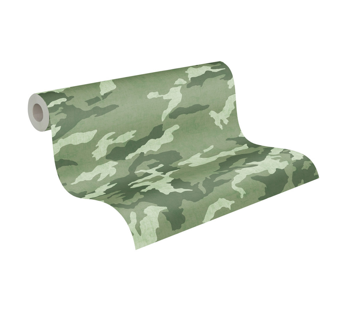 Papier peint Camouflage Militaire vert - Lilly & Luis d'A.S. Création AMB8 | Réf. AS-771731