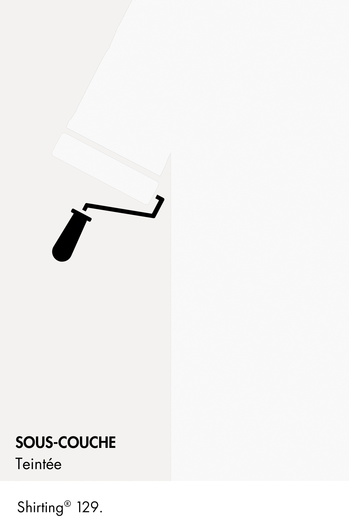 Sous-couche teintée Shirting n°129 Intelligent ASP (All Surface Primer) 1 litre