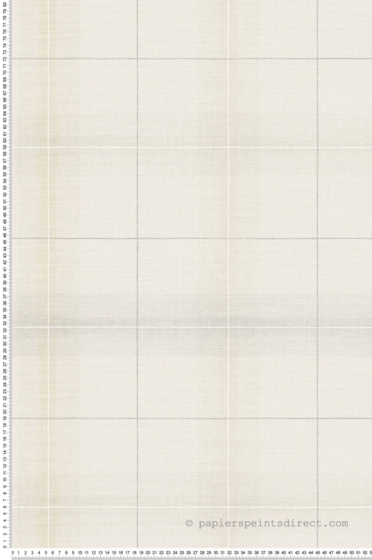 Papier peint Tartan Classique Archie grège - Carnaby Street de Casadéco | Réf. CARN200527398