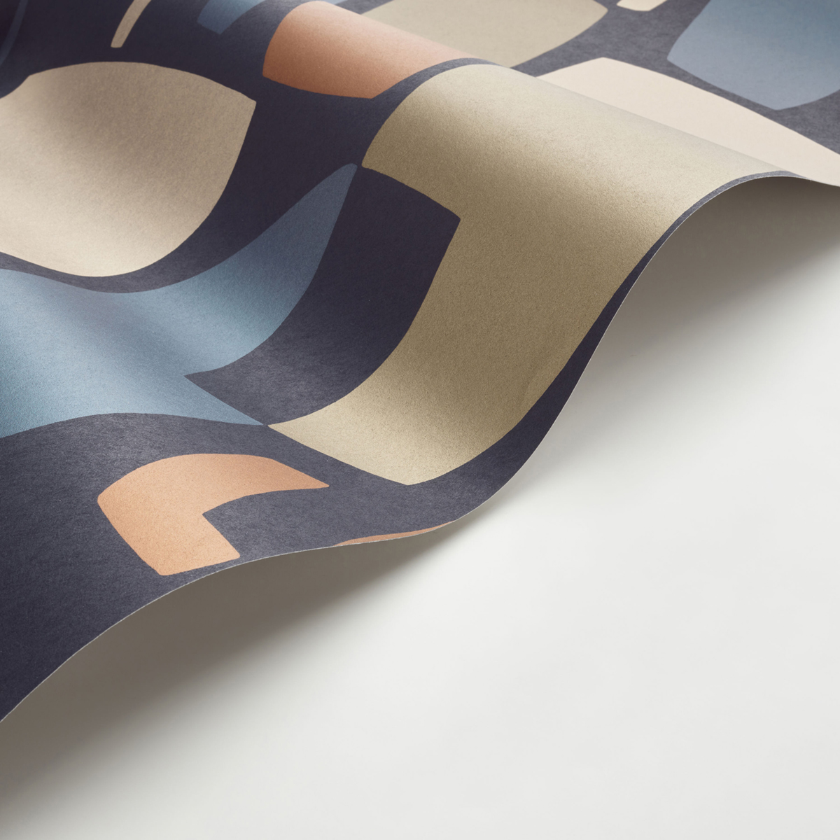 Papier peint Forme Géométrique Module marine - Milano Sixties de Casadéco AMB4| Réf. MISI89389515