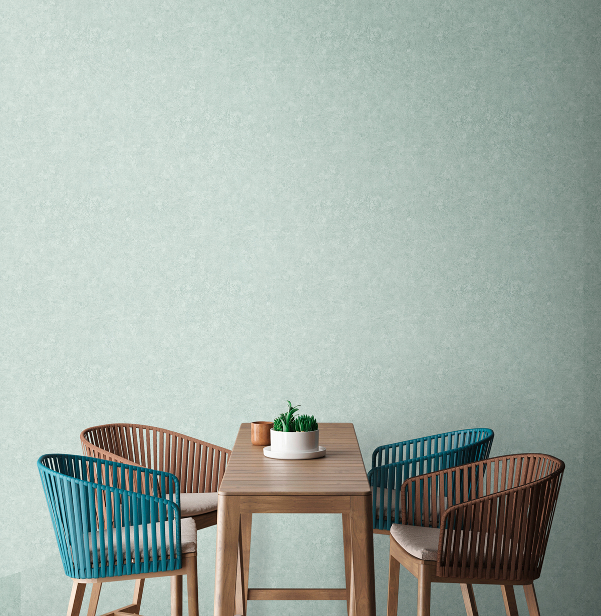 Papier peint Matière Béton vert - Metropolitan Stories 3 d'A.S. Création | Réf. AS-392239