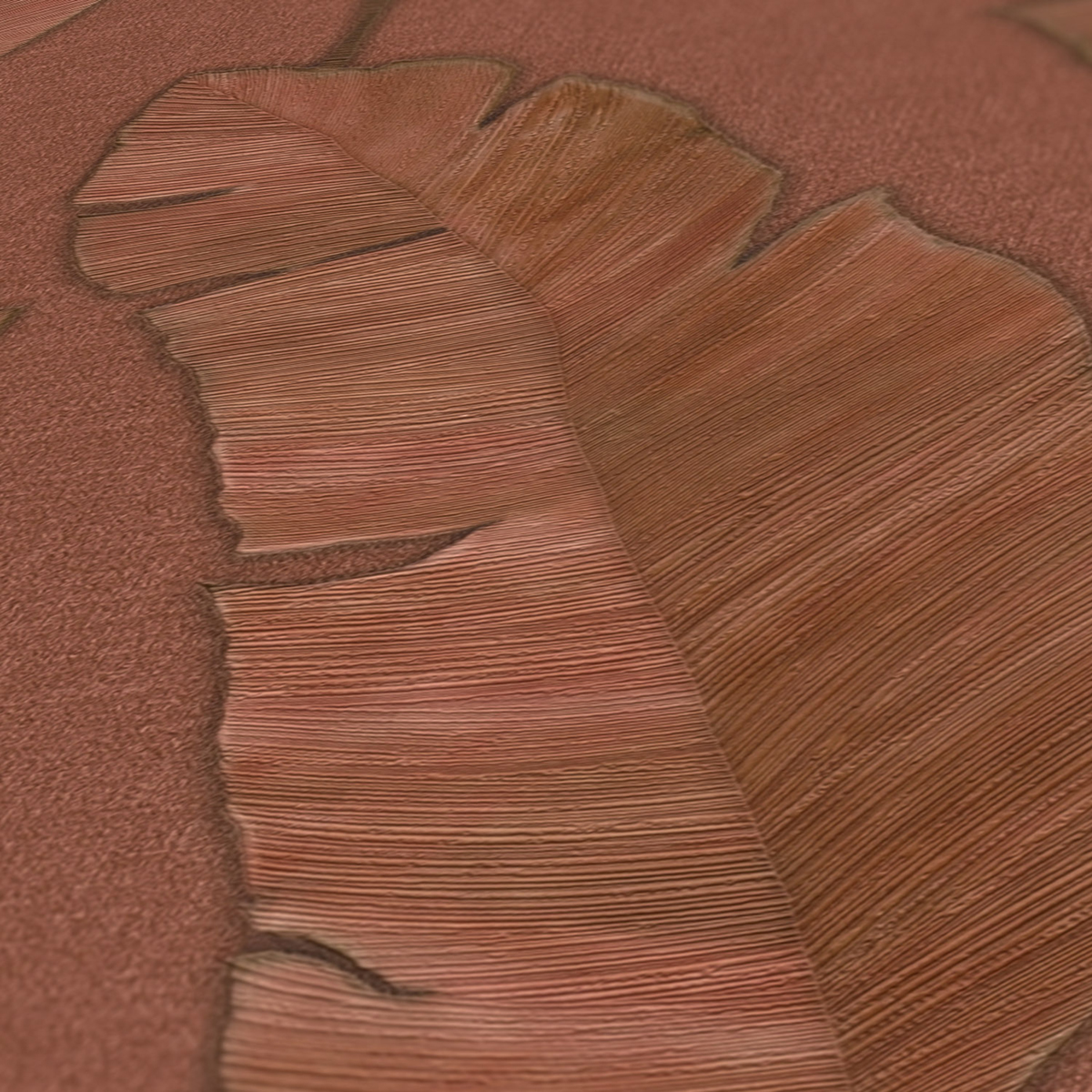 Papier peint Jungle Bananier Bali terracotta - Metropolitan Stories 3 d'A.S. Création AMB4 | Réf. AS-392181