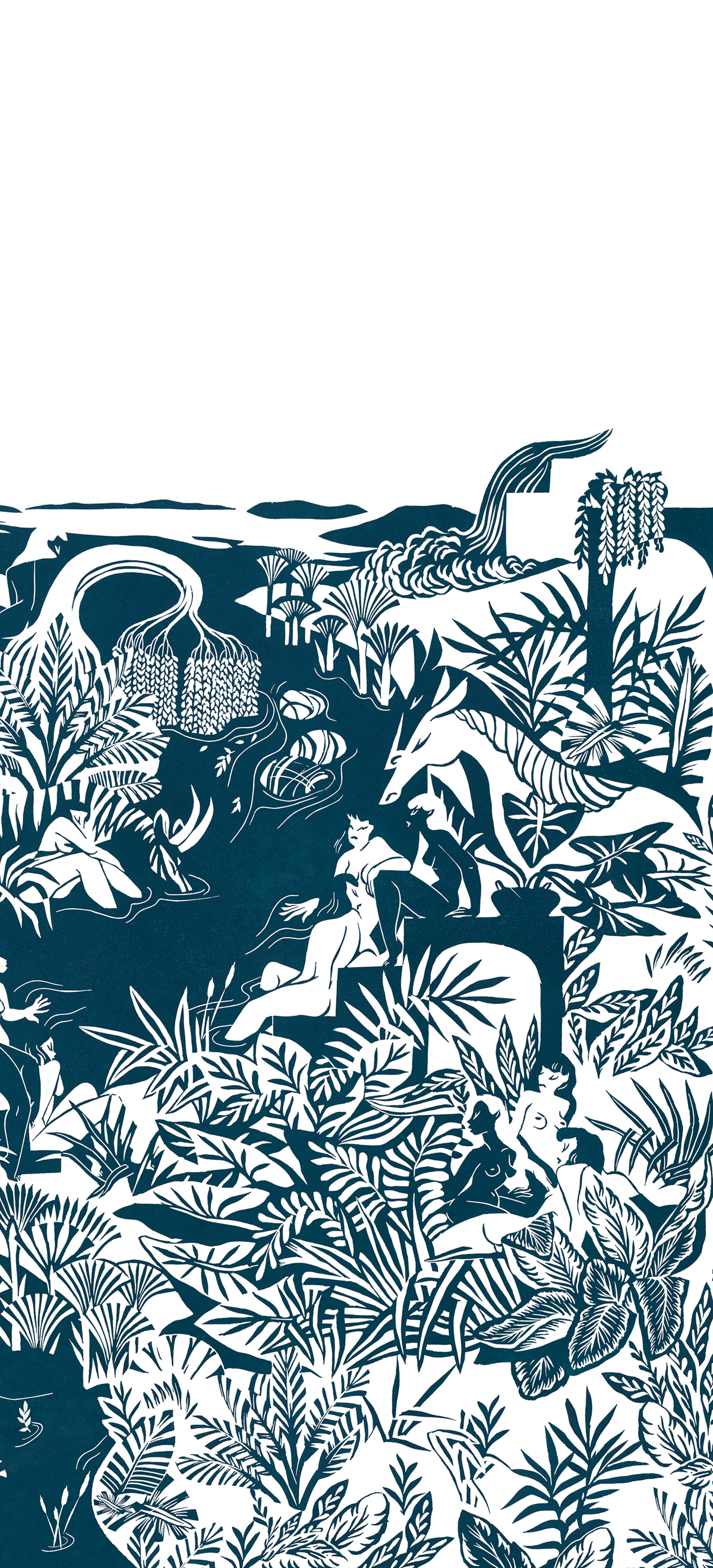 Papier peint panoramique Eternelles Original B 4/5/6 - Isidore Leroy