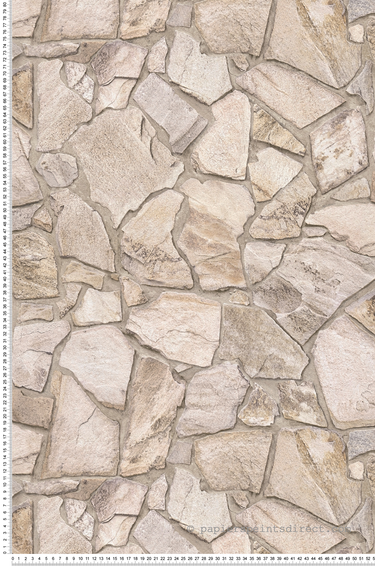 Papier peint Pierre Parement grège - Elements 2 d'A.S. Création | Réf. AS-389312