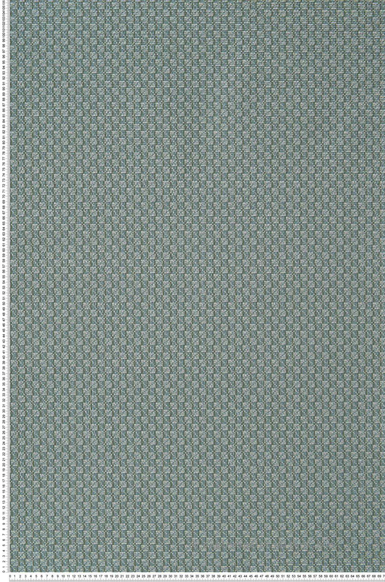 Papier peint Tissage Trenza vert de gris - Manille de Casamance | Réf. CAS-74670354
