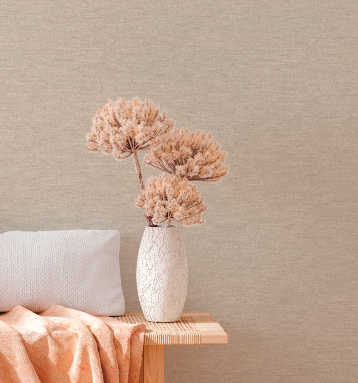 Papier peint Uni Effet Tissé gris bleu - Natural Living d'A.S. Création AMB2 | Réf. AS-376032