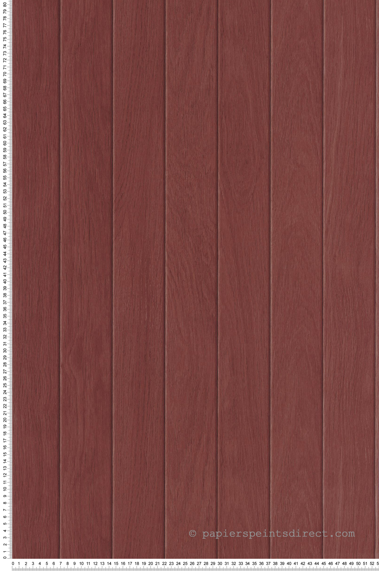 Papier peint Bois Lames Essentia framboise - Woodline de Casélio | Réf. WOD106858000