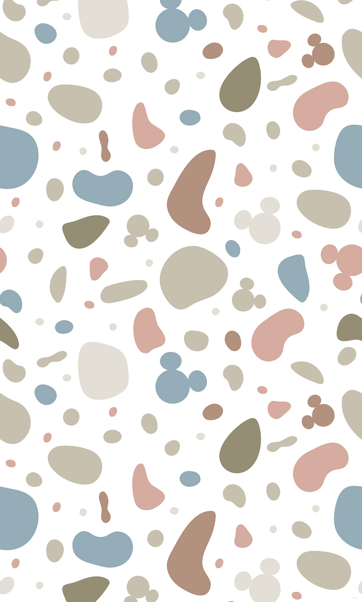 Papier peint panoramique Mickey's Gentle Shadows Disney - Papier peint Komar Into Wonderland