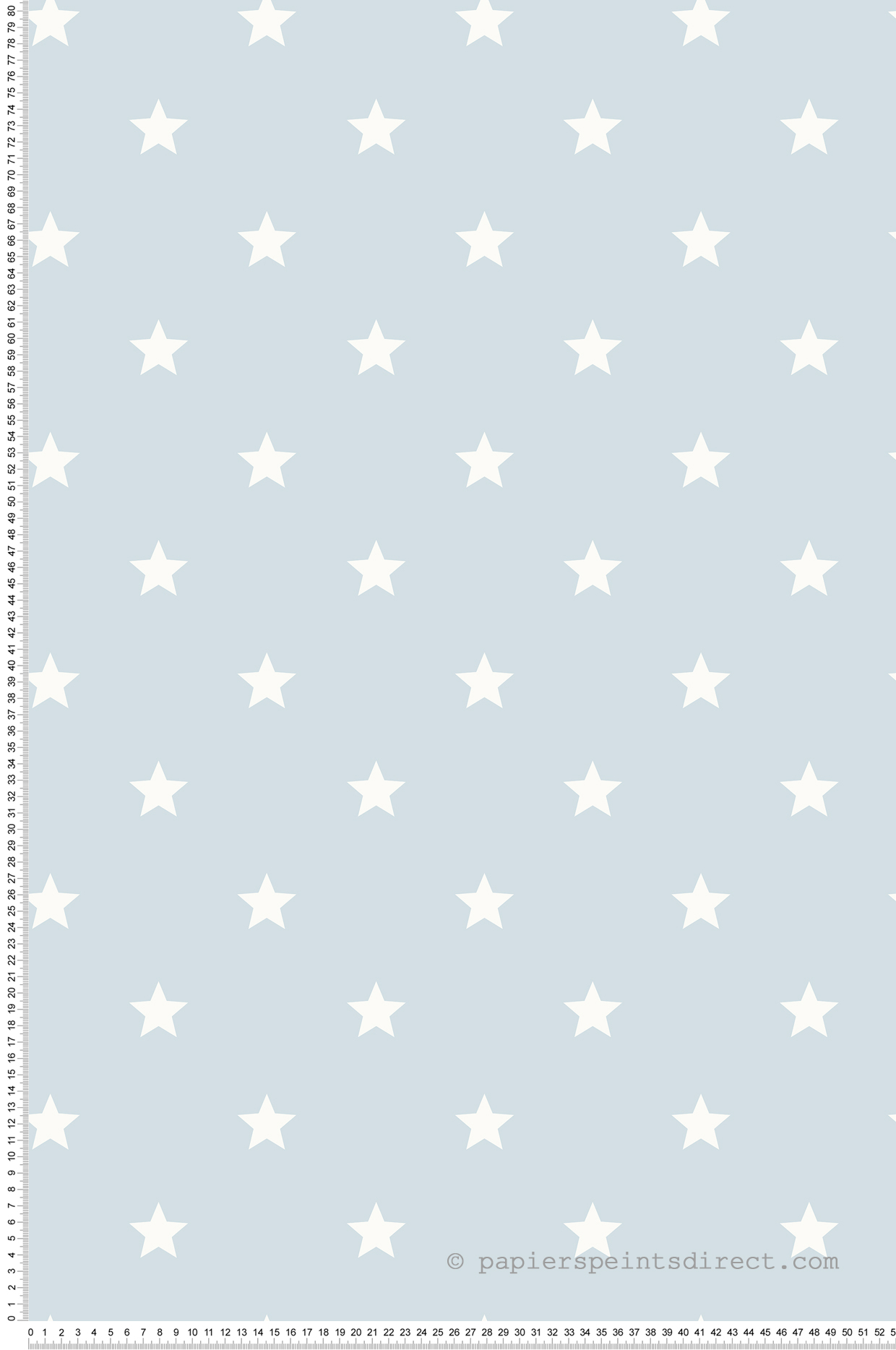 Papier peint Étoile Uniforme bleu - Imagine de Lutèce | Réf. LTC-DL27583