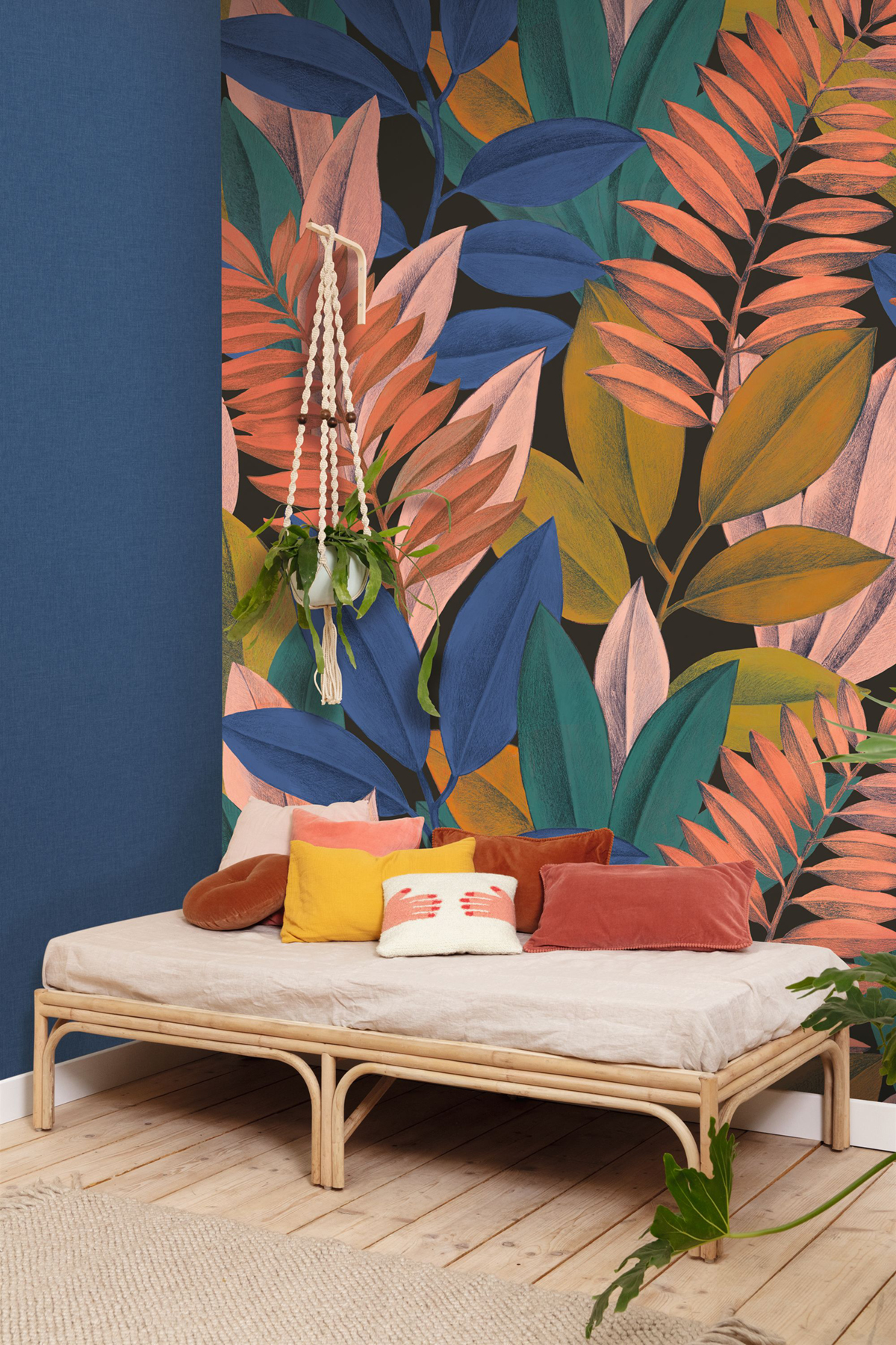 Papier peint panoramique Feuillage Tropical Paradise multicouleurs S 200X250 - Pimp My Wall de Casélio | Réf. PMW105164505