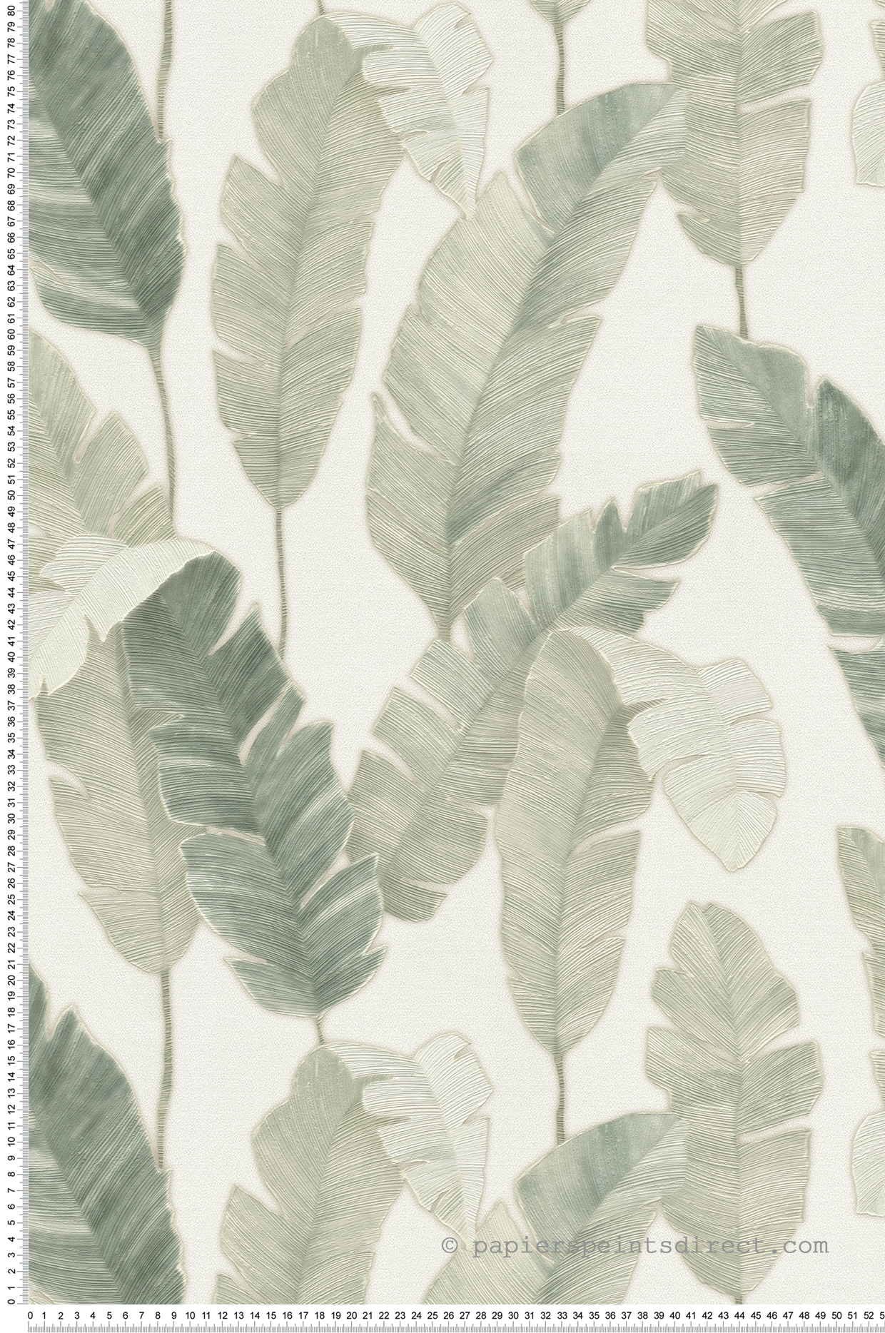 Papier peint Jungle Bananier Bali vert - Metropolitan Stories 3 d'A.S. Création | Réf. AS-392184