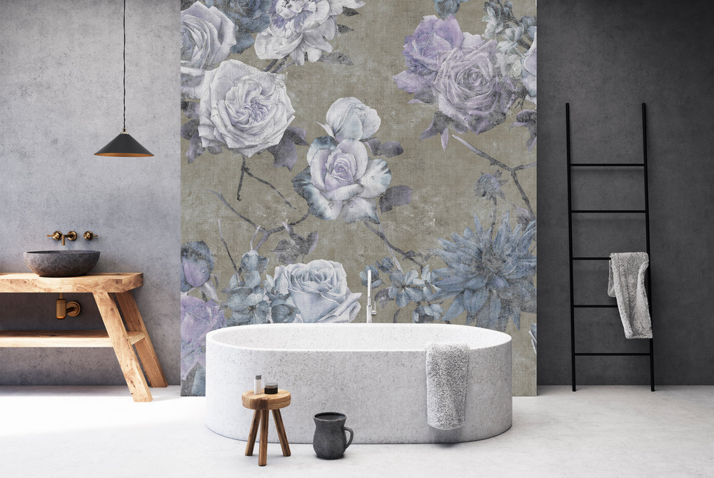 Papier peint panoramique Fleurs Sleeping beauty 1 - Référence DD114387 - Intissé 200g/m2 - Standard 400 x 270