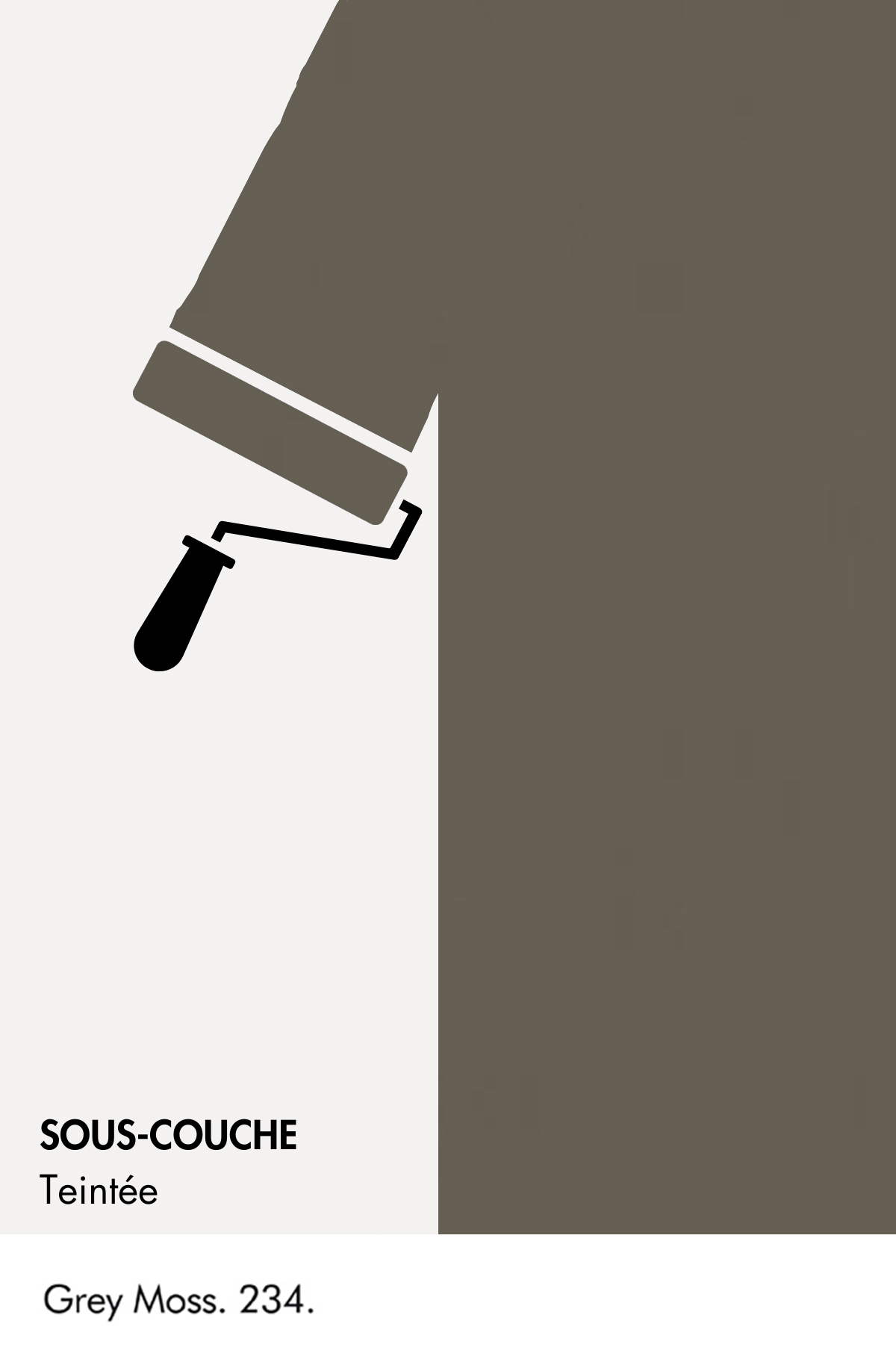 Sous-couche teintée Grey Moss n°234 Intelligent ASP (All Surface Primer) 1 litre