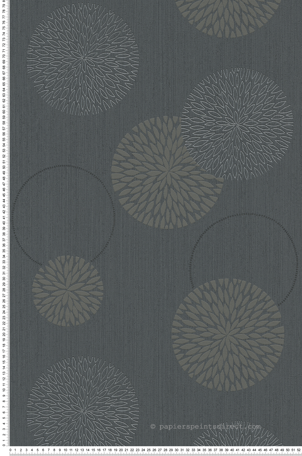 Papier peint Bulles de fleurs grises - Spot 3 AS Création | Réf. SP03294