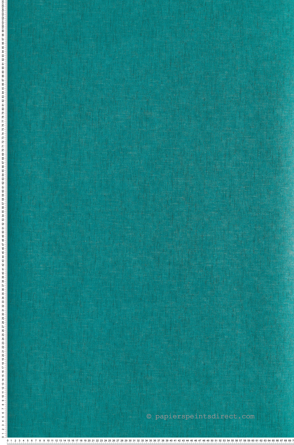 Papier peint Faux Uni Lin Telis vert persan irisé - Joy de Masureel | Réf. MAS-JOY307