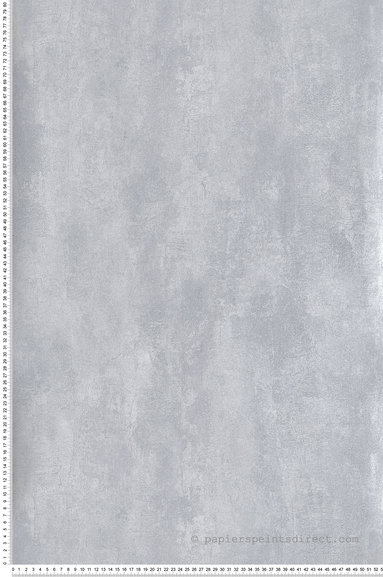 Papier peint Faux Uni Béton Aponia gris perle argenté - Summer de Masureel | Réf. MAS-SOC120