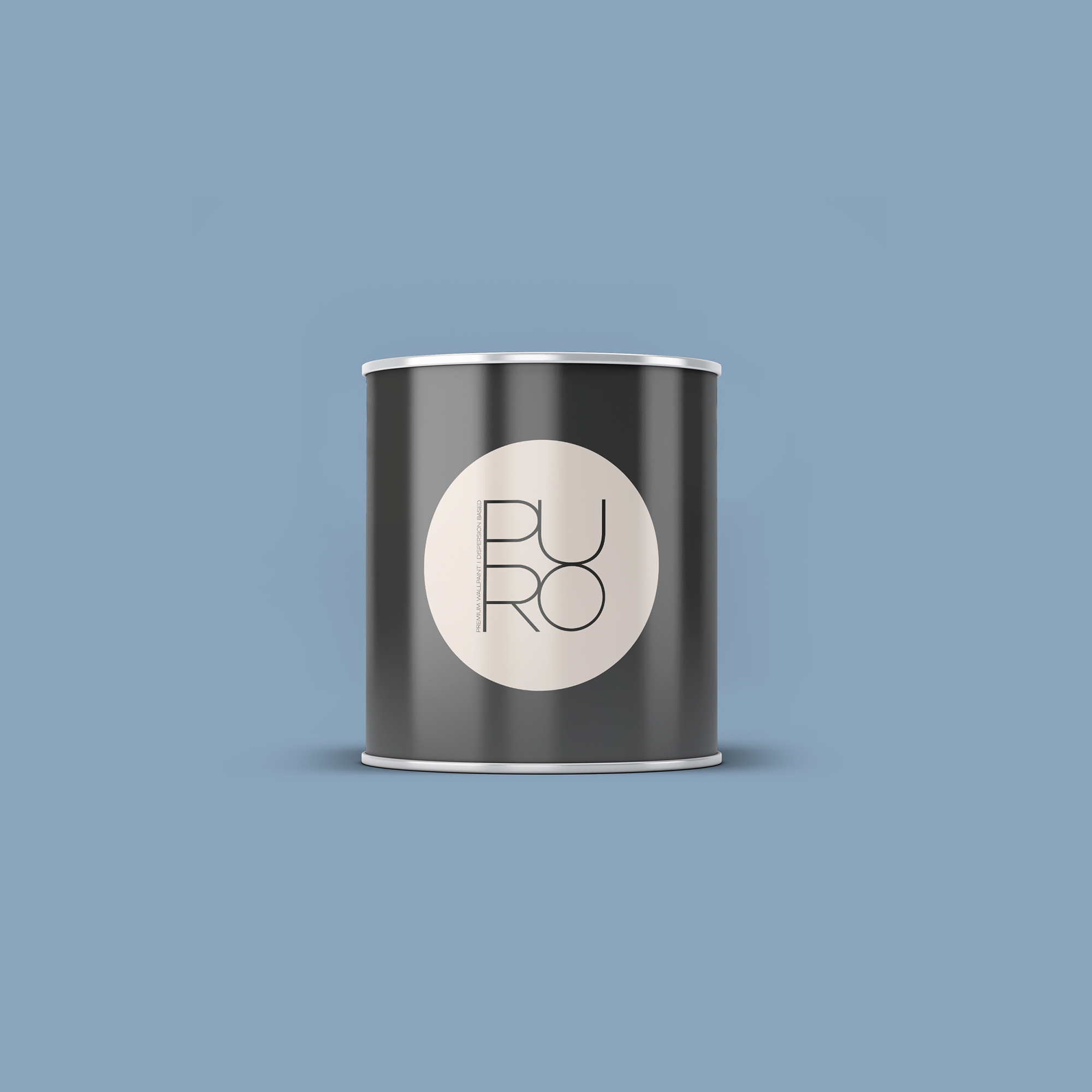 Image d'un pot de 1 litre de peinture Puro bleu ocean blue - c3005