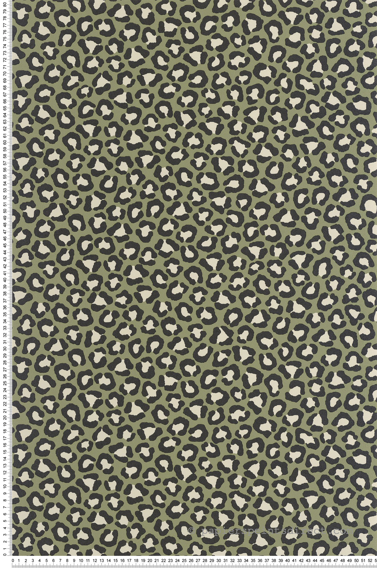 Papier peint Imprimé Léopard Sumatra kaki - Stay Wild de Casélio | Réf. WILD104947923