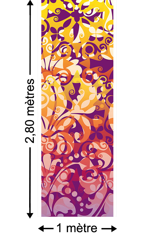 Ornamental Garder- Papier peint lé unique