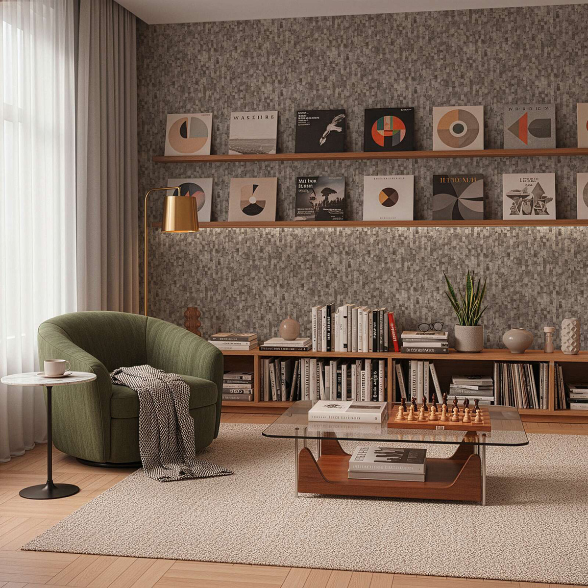 Papier peint Bois Lames Patiné gris argenté - Vibes & Styles d'A.S. Création | Réf. AS-790082