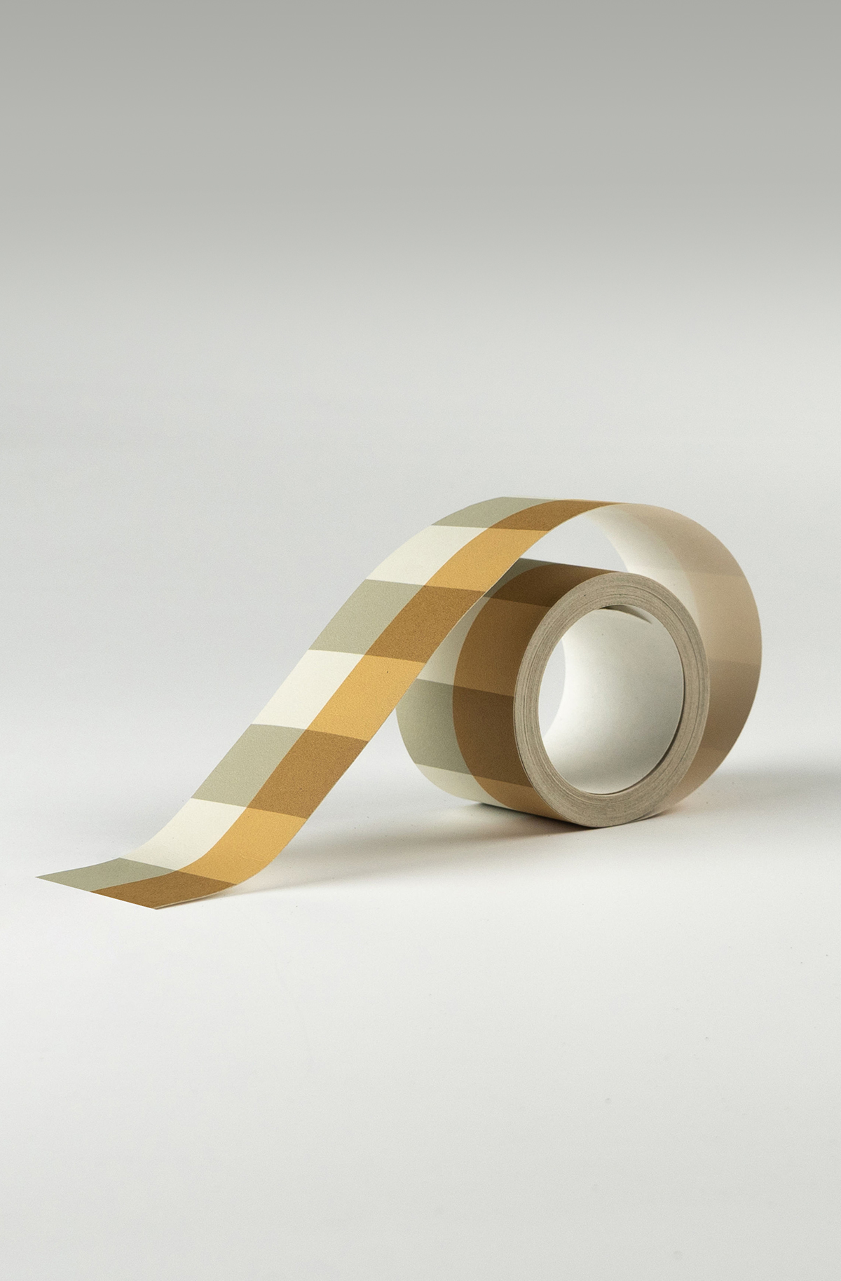 Galon Vichy Carreau Charmante argile ocre - Galons et Frises de Casadéco | Réf. GAFR200377100