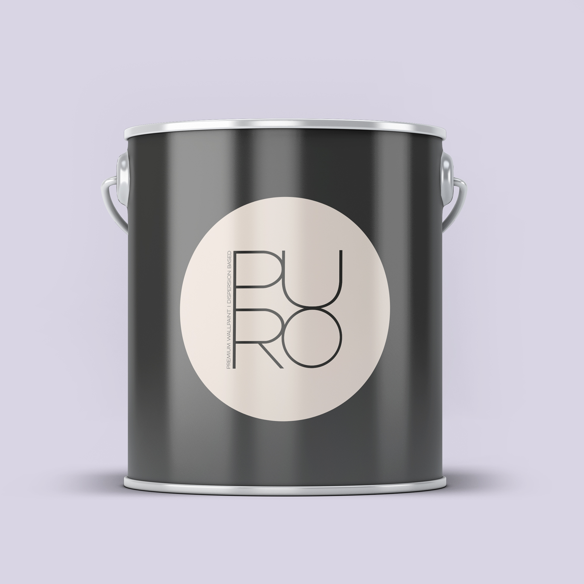 Image d'un pot de 5 litres de peinture Puro violet simple mauve - c2003