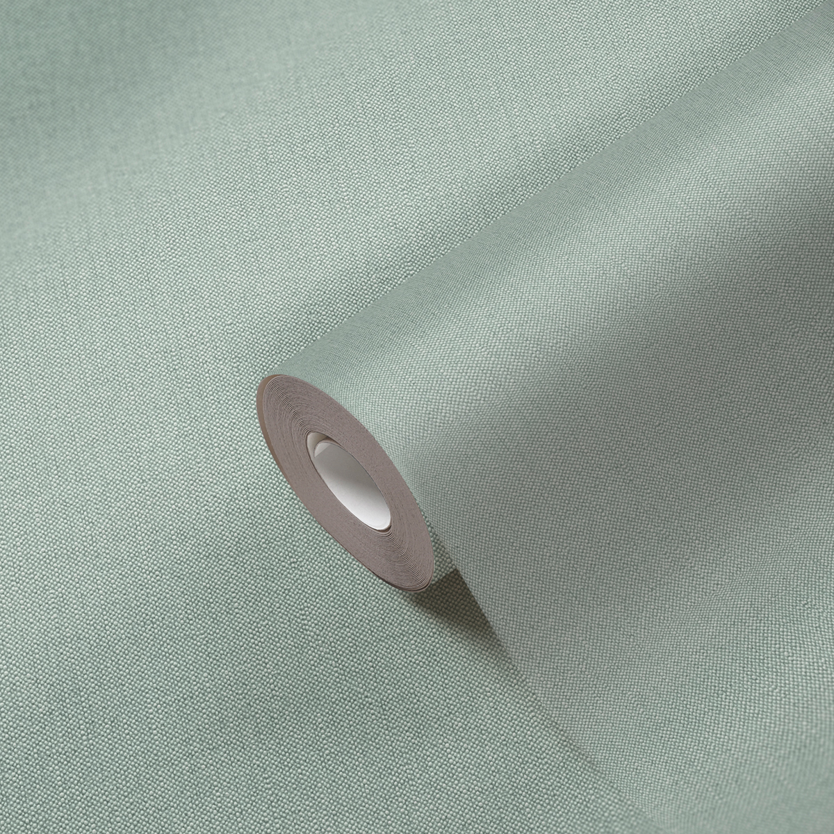 Papier peint Uni Toile vert d'eau - Pure Elegance d'A.S. Création AMBD | Réf. AS-363797