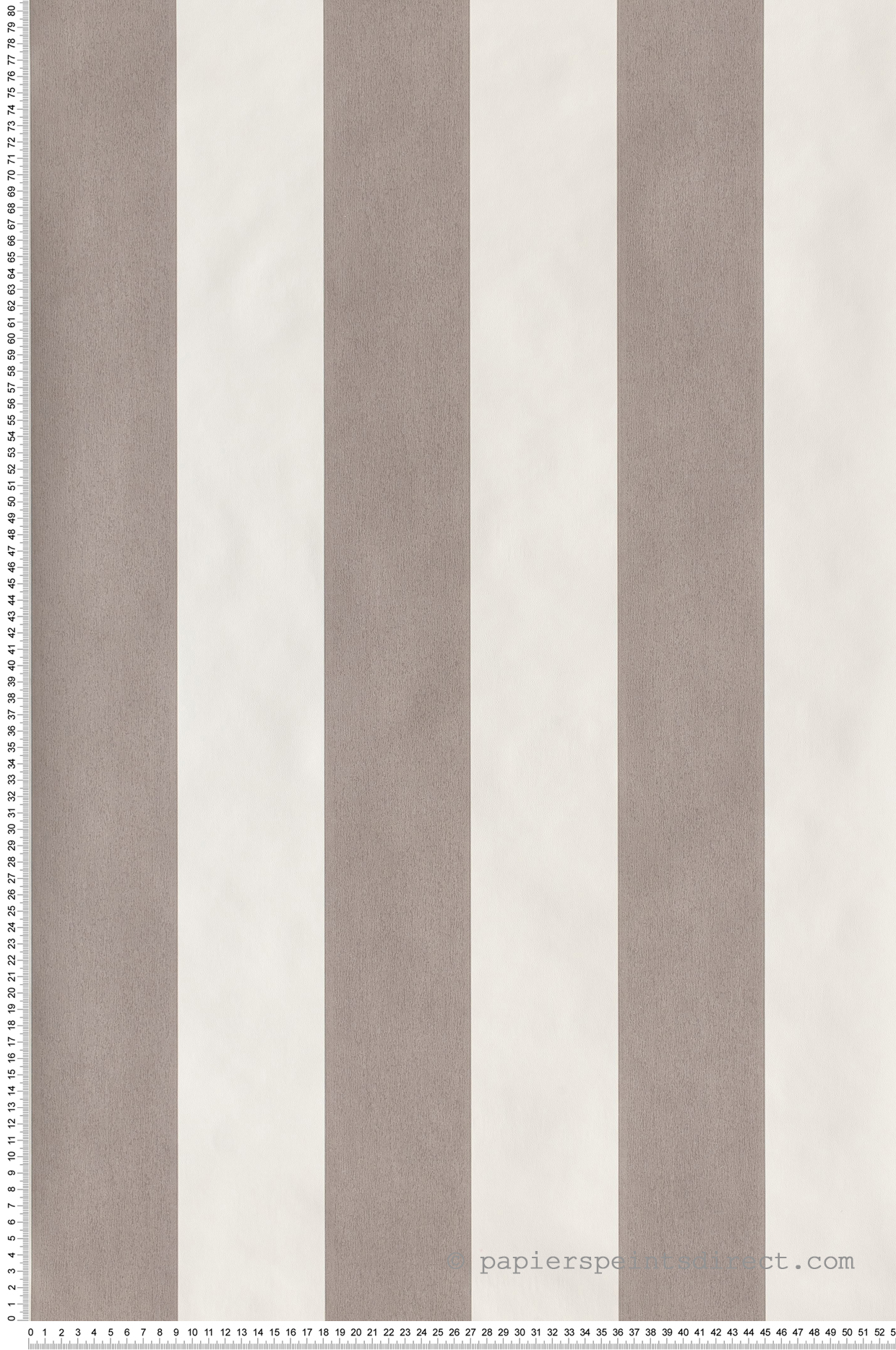 Papier Peint Rayures texturées plomb - Jeux de rayures 2 de Lutèce  | Réf. LTC-G67586