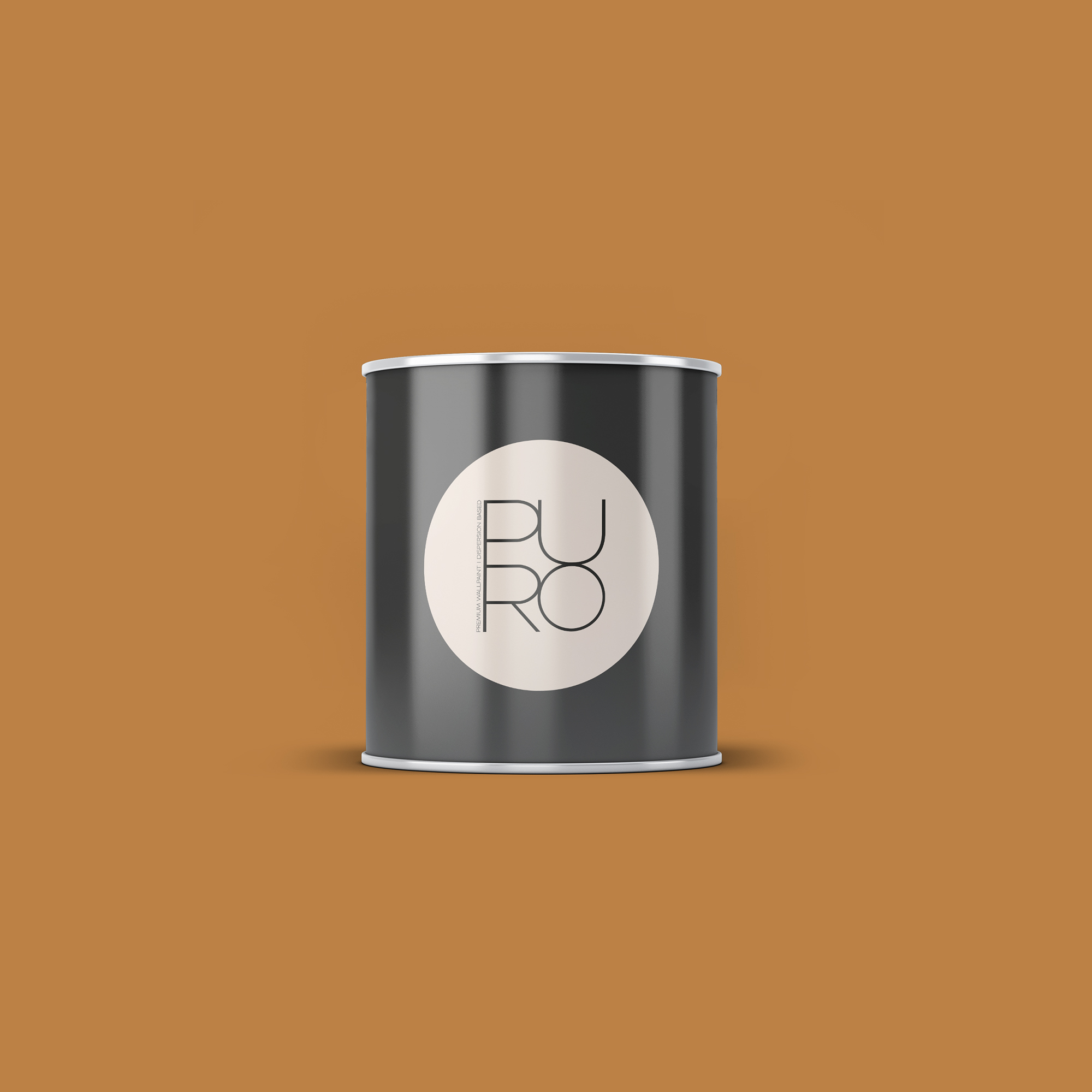 Image d'un pot de 1 litre de peinture Puro orange smooth saffron - c8014