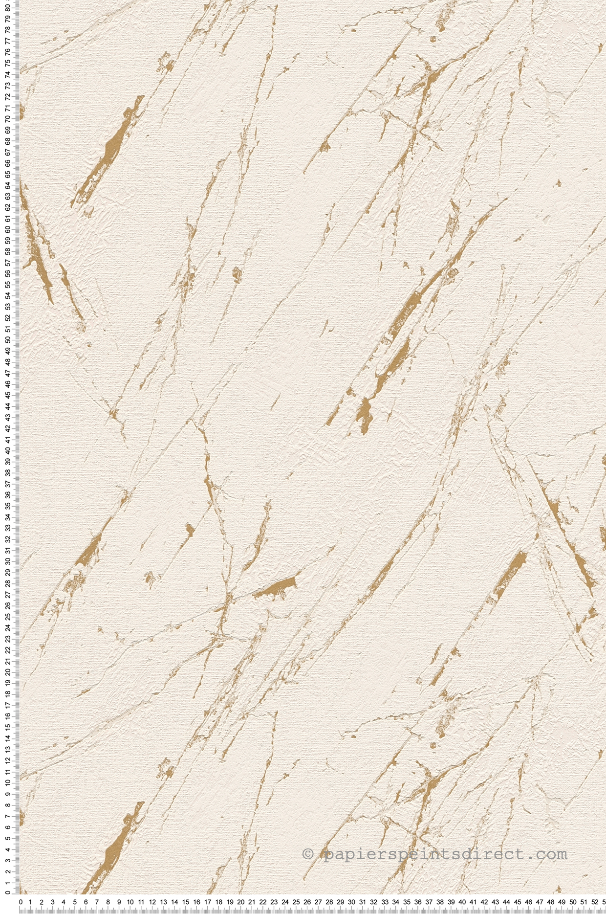 Papier peint Marbre Abstrait écru doré - Casual Living d'A.S. Création | Réf. AS-393364