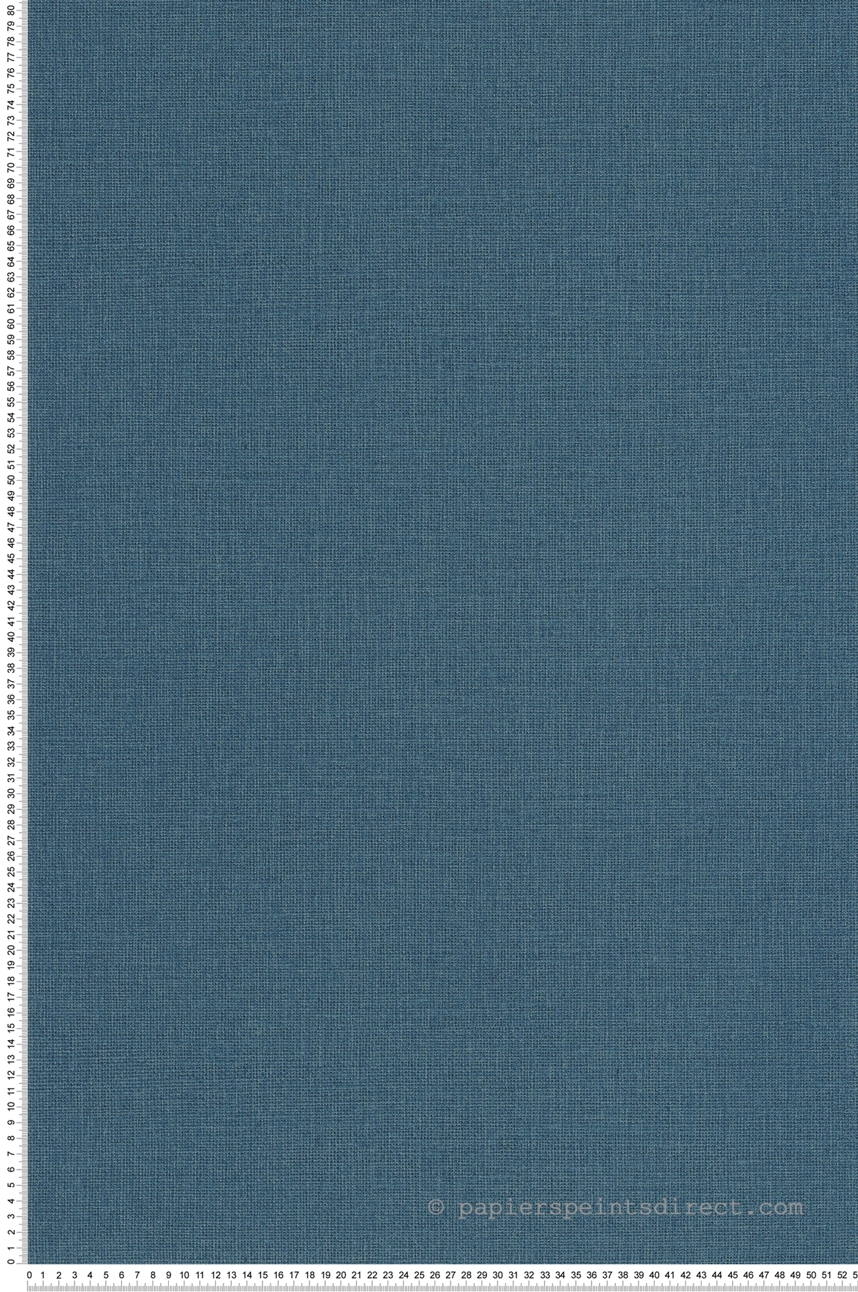 Papier peint Effet Toile de Jute bleu madura - Jute de Casélio | Réf. JTE104016773