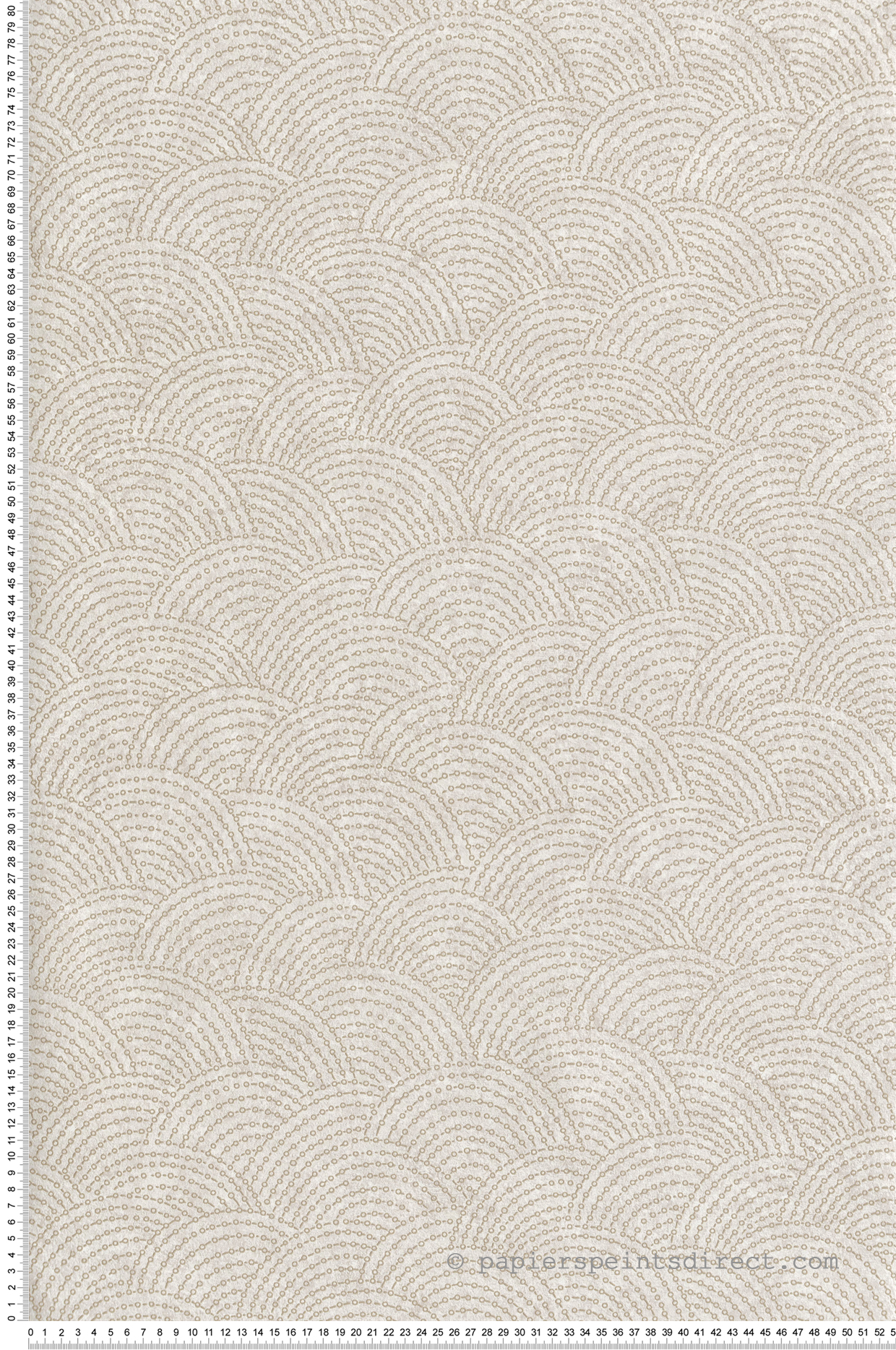 Papier peint Arc Graphique beige lin paillettes - Maya de Montecolino | Réf. MC-BZ3315