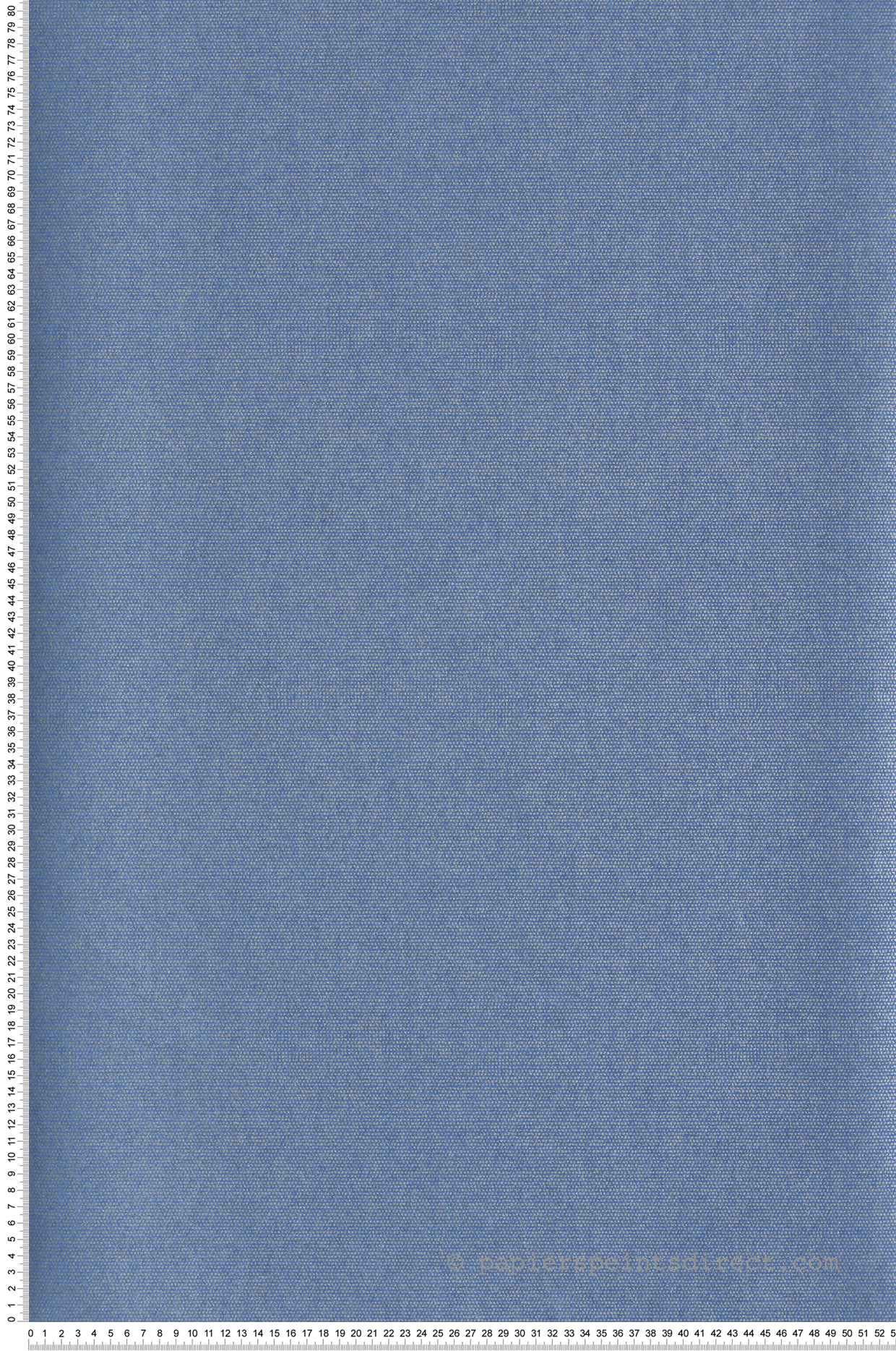 Papier peint Faux Uni Pois bleu faïence - Botanica de Casadéco | Réf. BOTA82076307