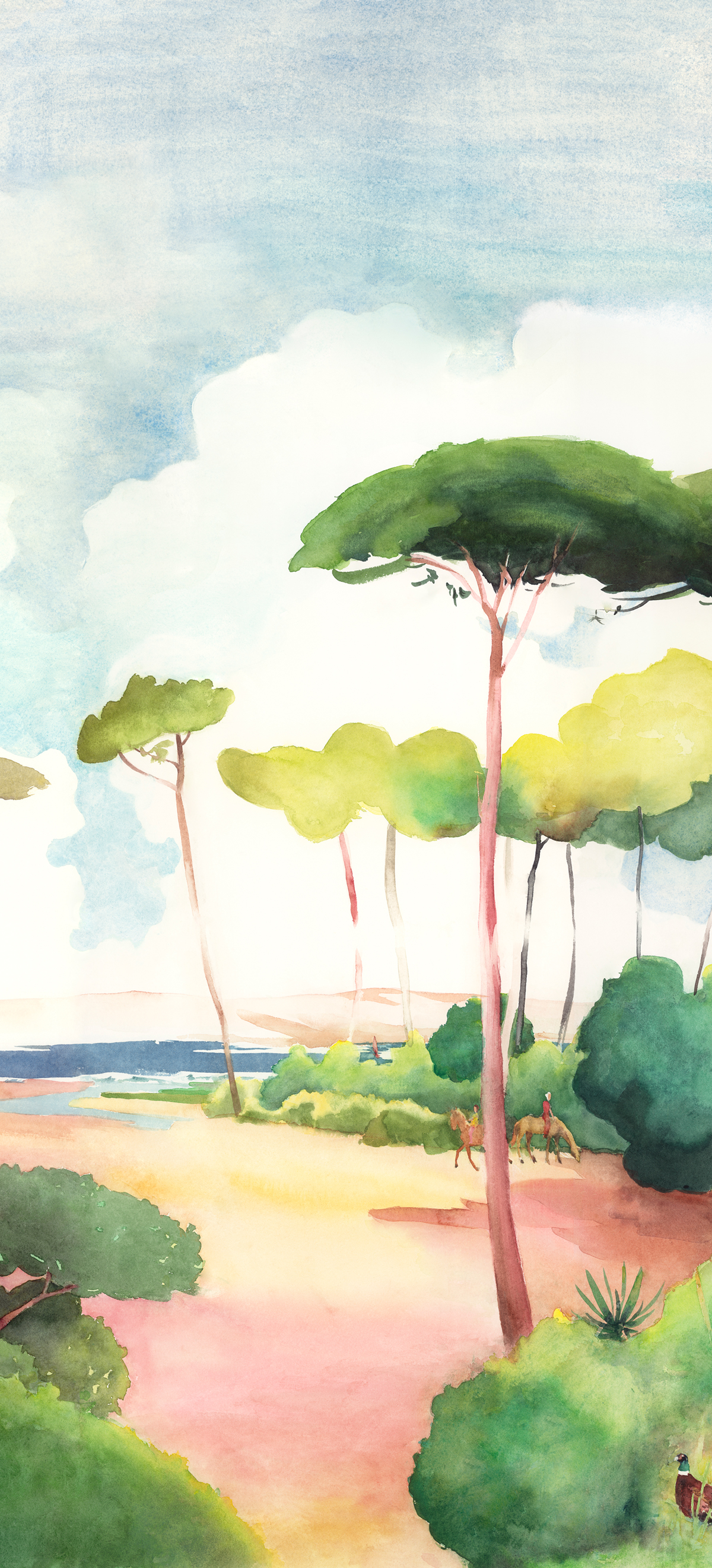 Papier peint panoramique Forêt C - 7/8/9 - Isidore Leroy