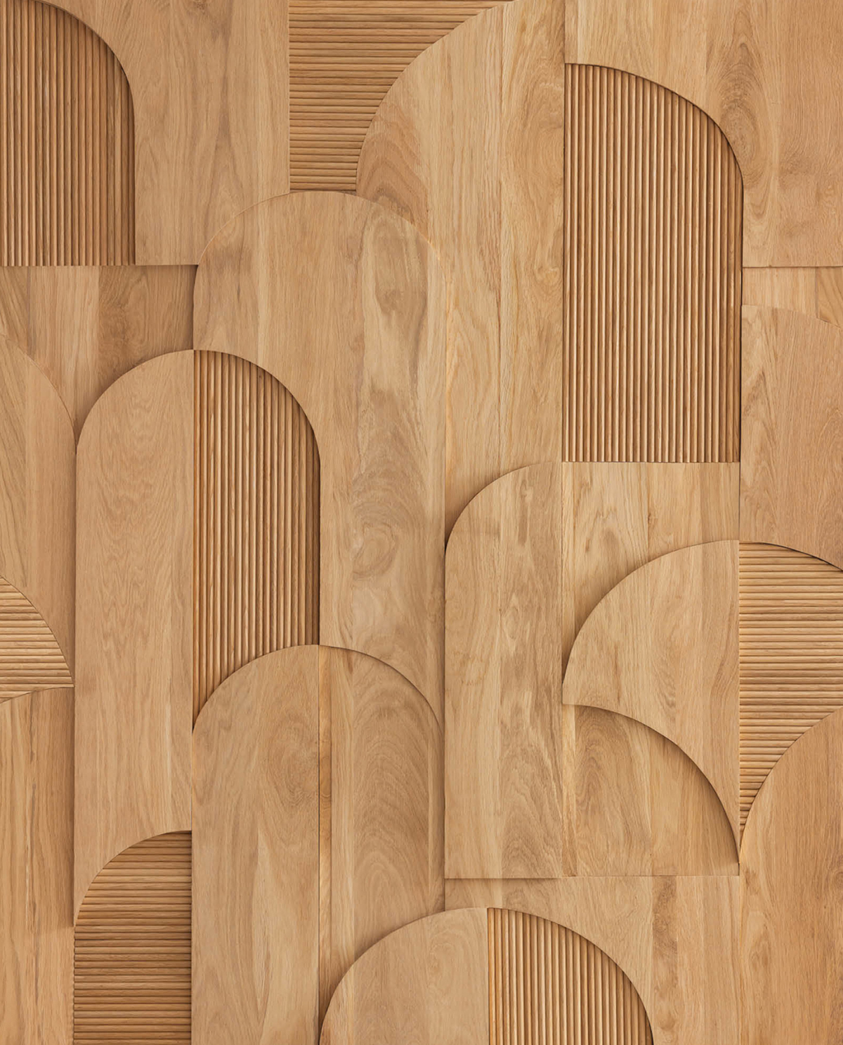 Papier peint panoramique Bois Tassea beige L 250X310 - Woodline de Casélio | Réf. WOD106861002