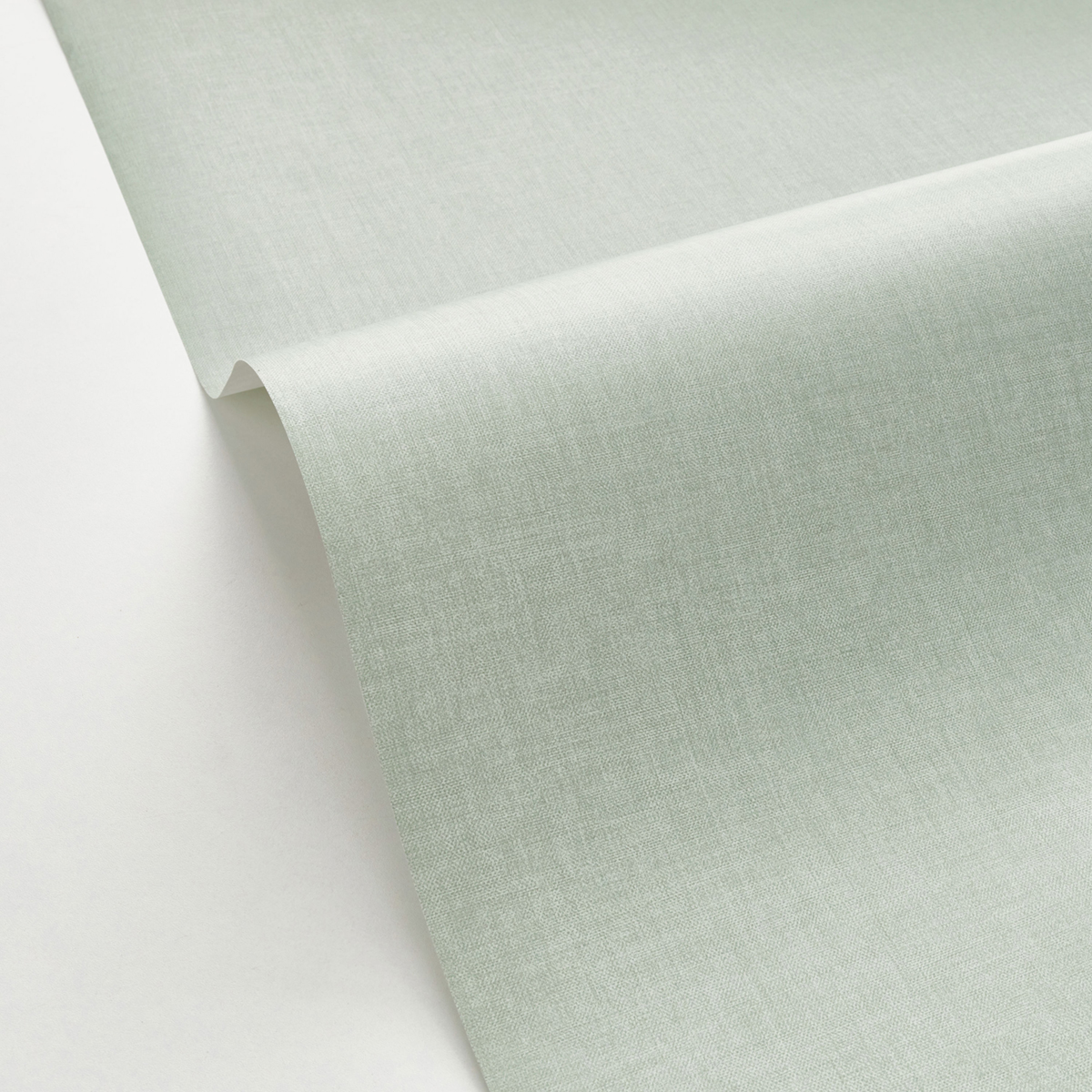 Papier peint Uni Lin vert d'eau - Les Minis Mondes de Casélio AMBV | Réf. MNM100607100