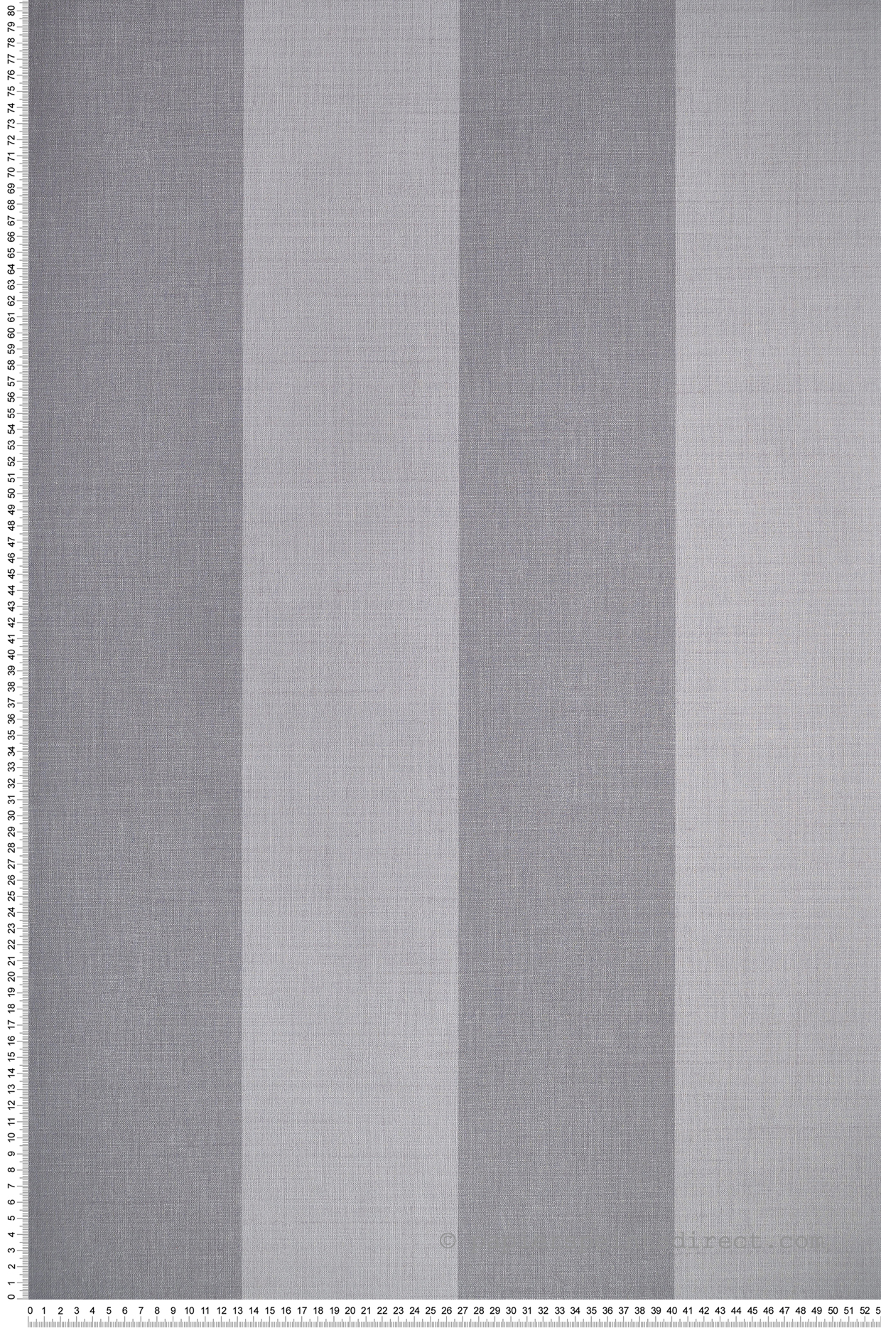 Papier peint Rayure Effet Lin gris foncé - Les Rayures de Casadéco | Réf. RAYS28469108