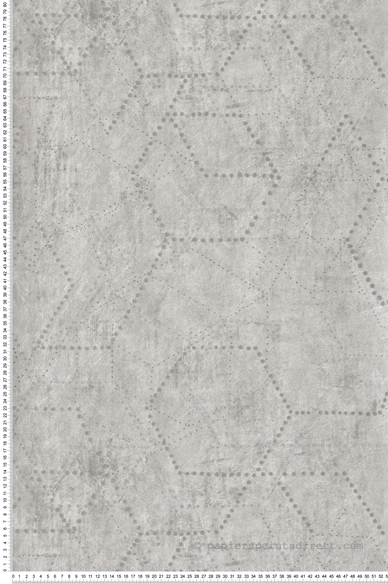 Papier peint Géo Voie Lactée Billes gris - Pearl de Montecolino | Réf. MC-81315