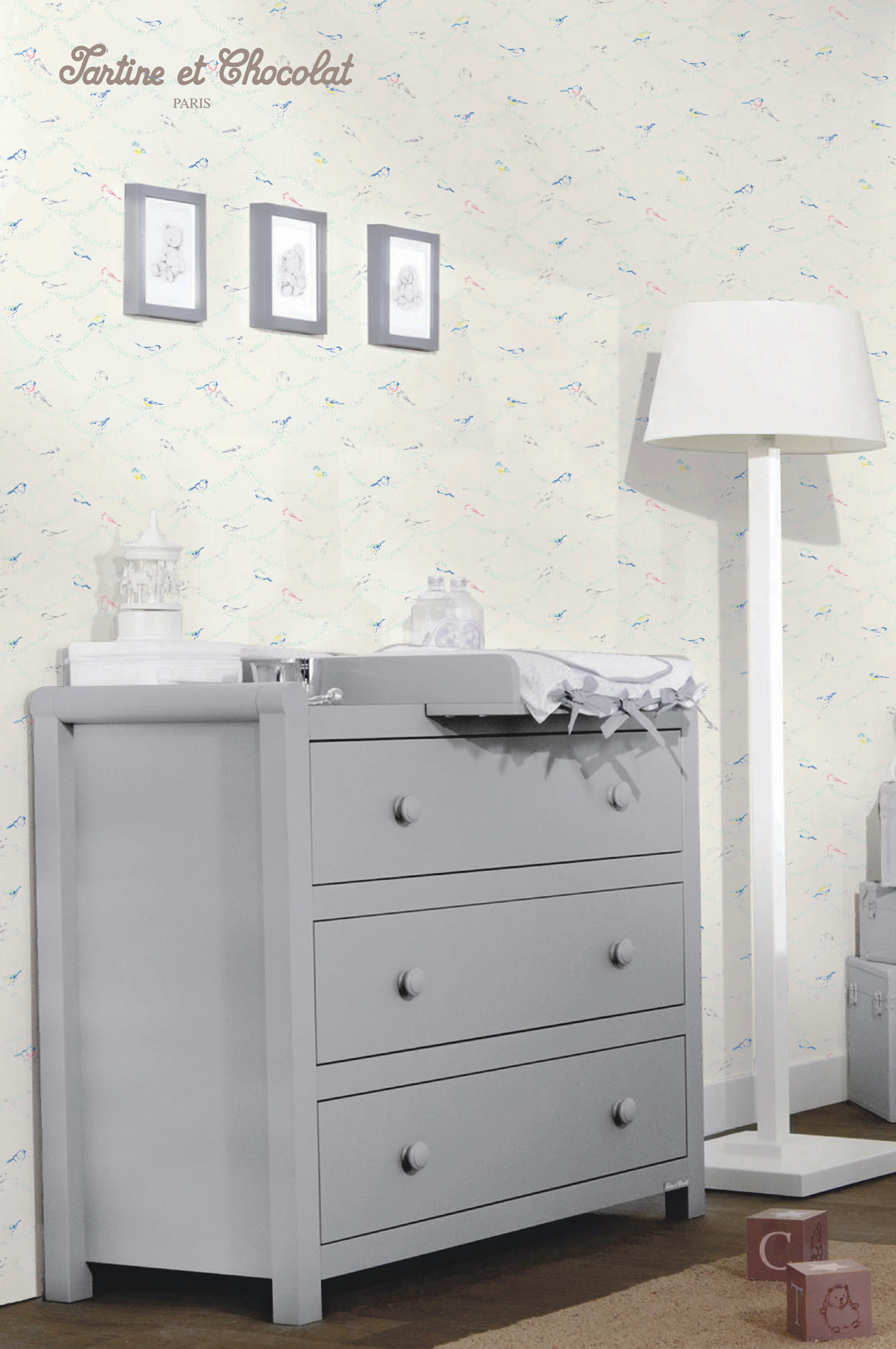 Papier Peint Destockage - Envolée fleurie