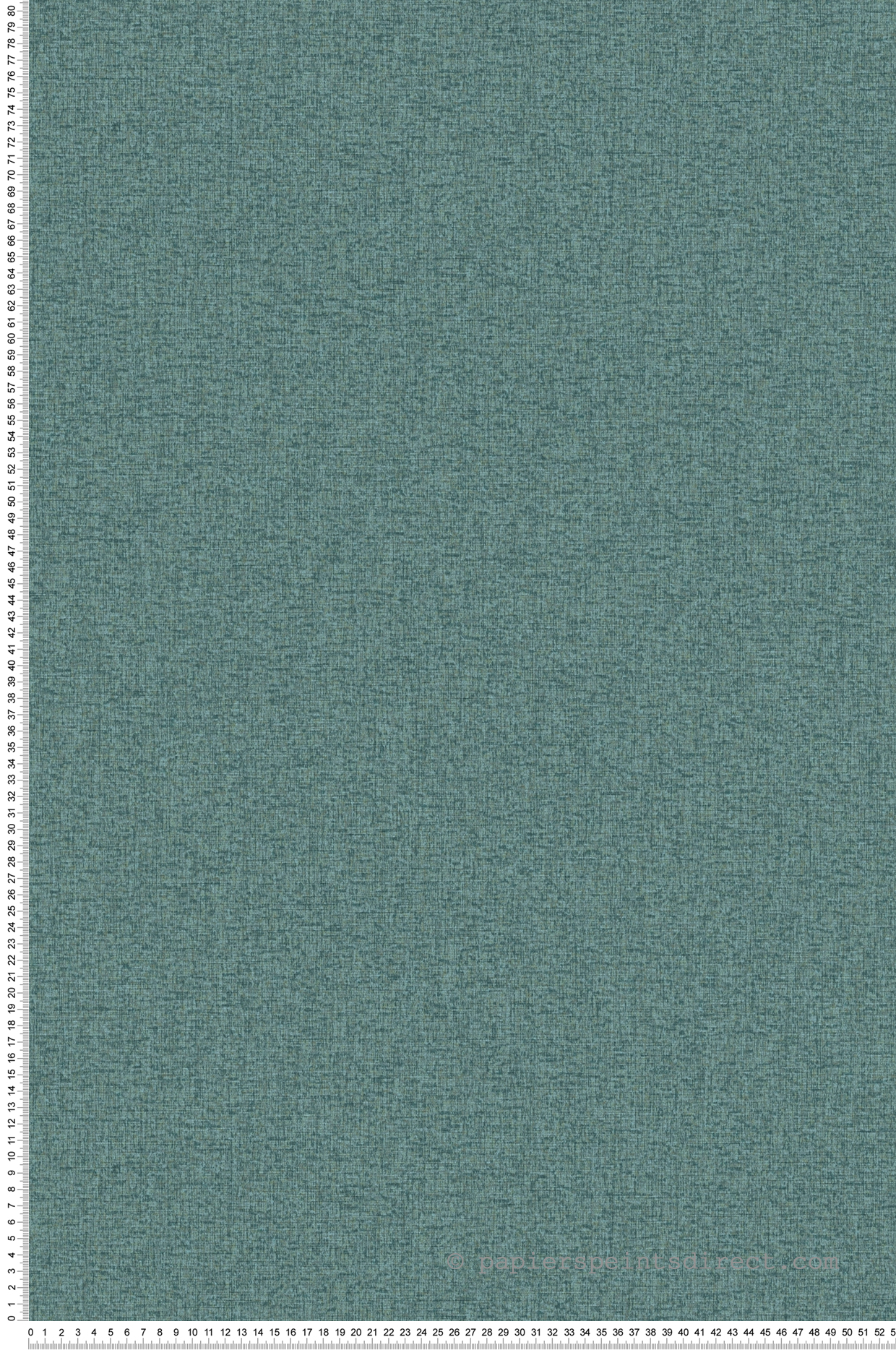 Papier peint Faux Uni Tissu Chiné bleu vert - Famous Garden d'A.S. Création | Réf. AS-393542