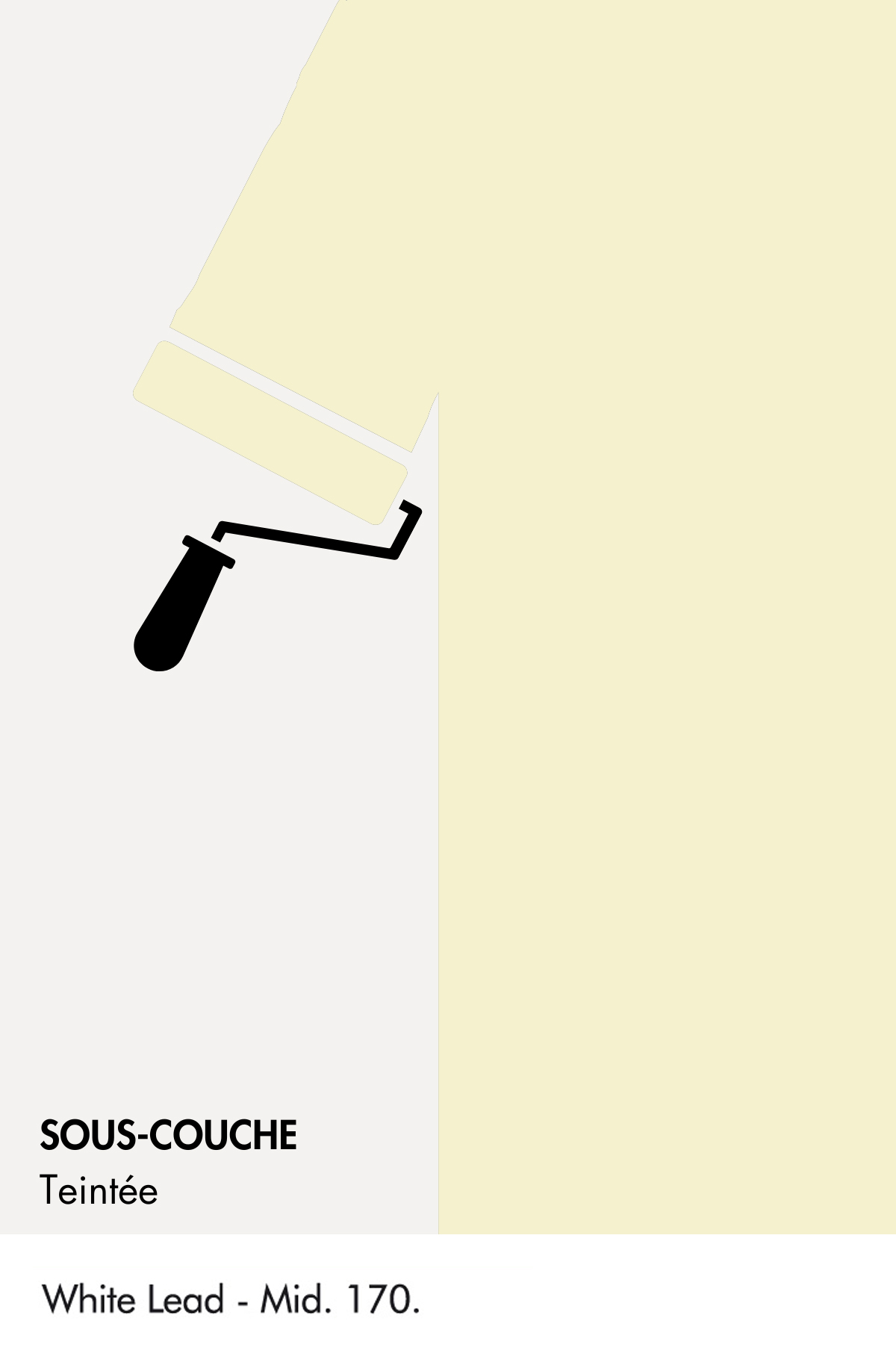 Sous-couche teintée White Lead Mid n°170 Wall Primer Sealer 10 litres