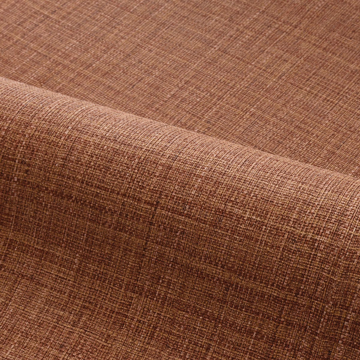 Papier peint Uni Tissé Sierra acajou - Palmadora de Casamance AMBV | Réf. CAS-76702752