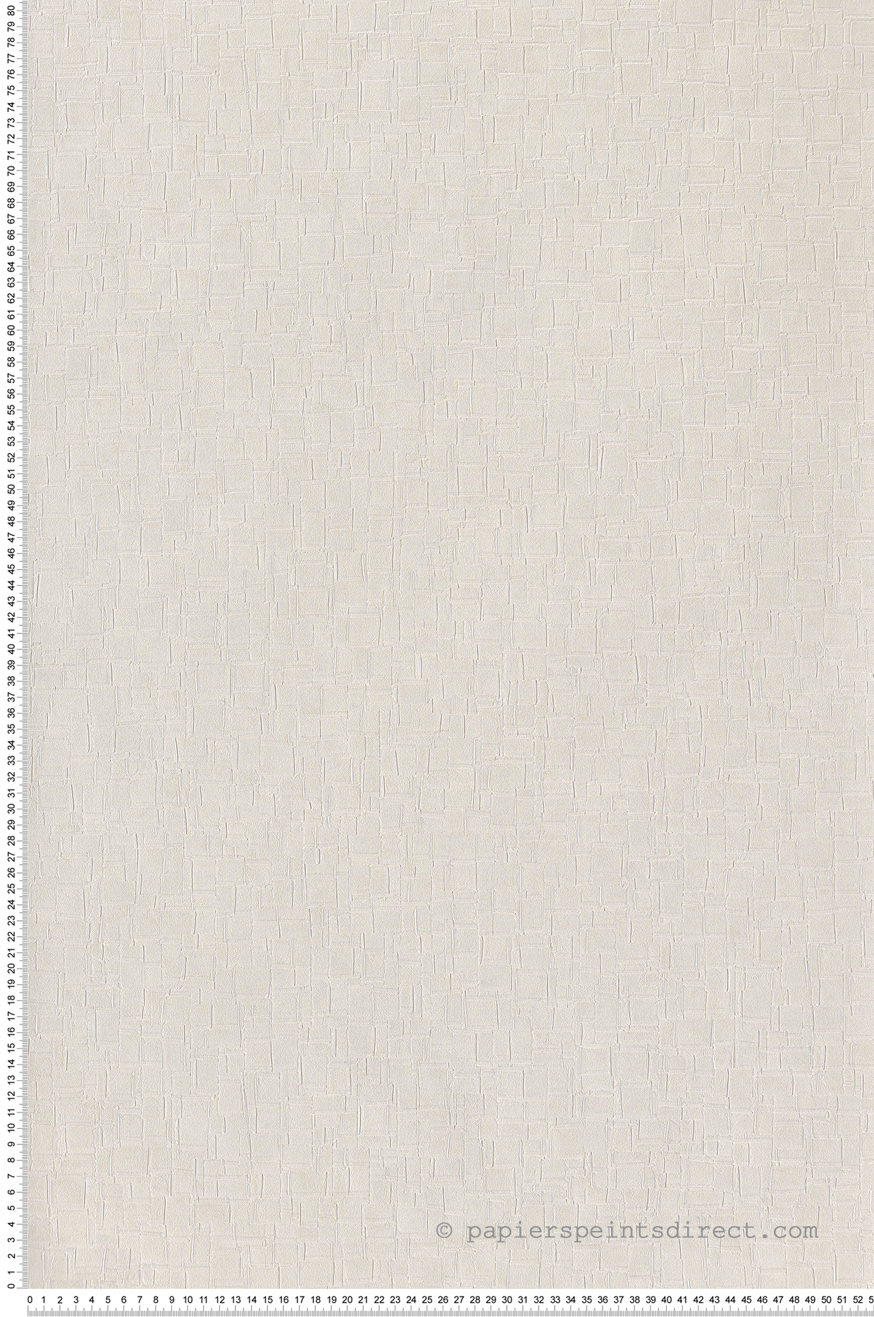 Papier peint Effet Peau Maroquinerie blanc cassé - Leathers de Casadéco | Réf. LEAT87149017
